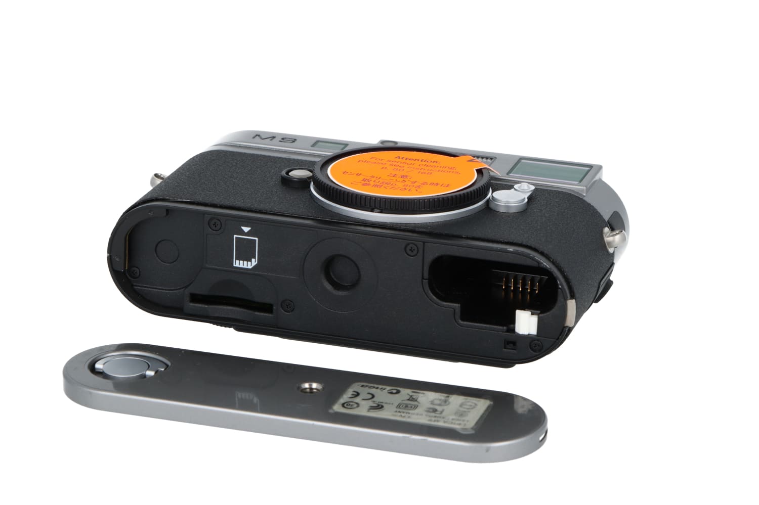 Kit Leica M9 Steel grey + Soporte para el pulgar (10705)