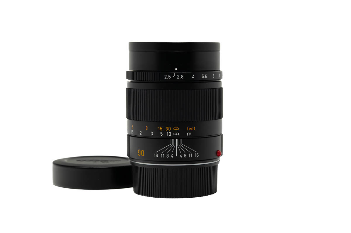 Leica SUMMARIT-M 90 mm f/2.5, bl anod.