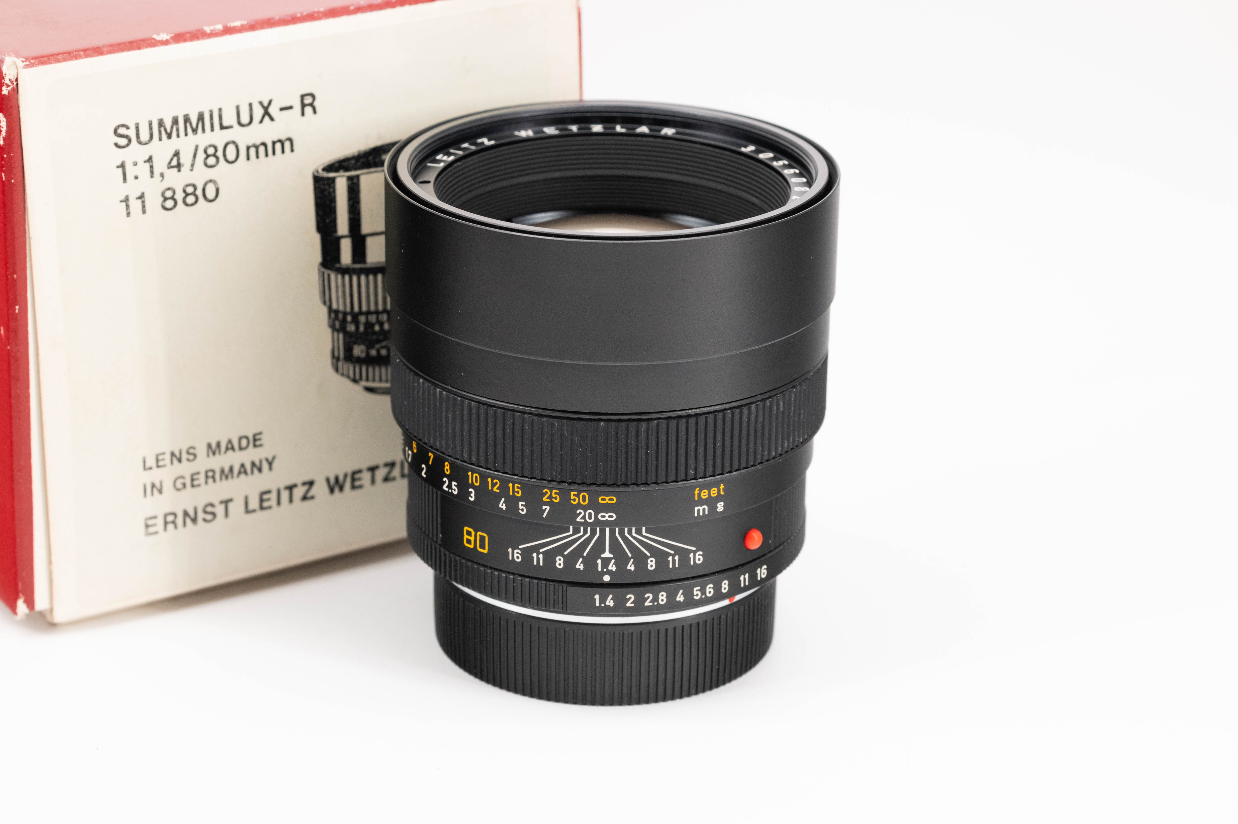 sale★極上美品★Leica SUMMILUX-R 80mm/1.4 3cam Leica Summilux-R 80mm f/1.4 First Batch 11880 | Leica Camera