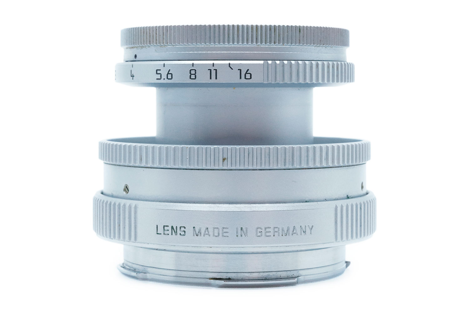 Leica ELMAR-M 2.8/50mm  (1994–2007) — Silver Chrome