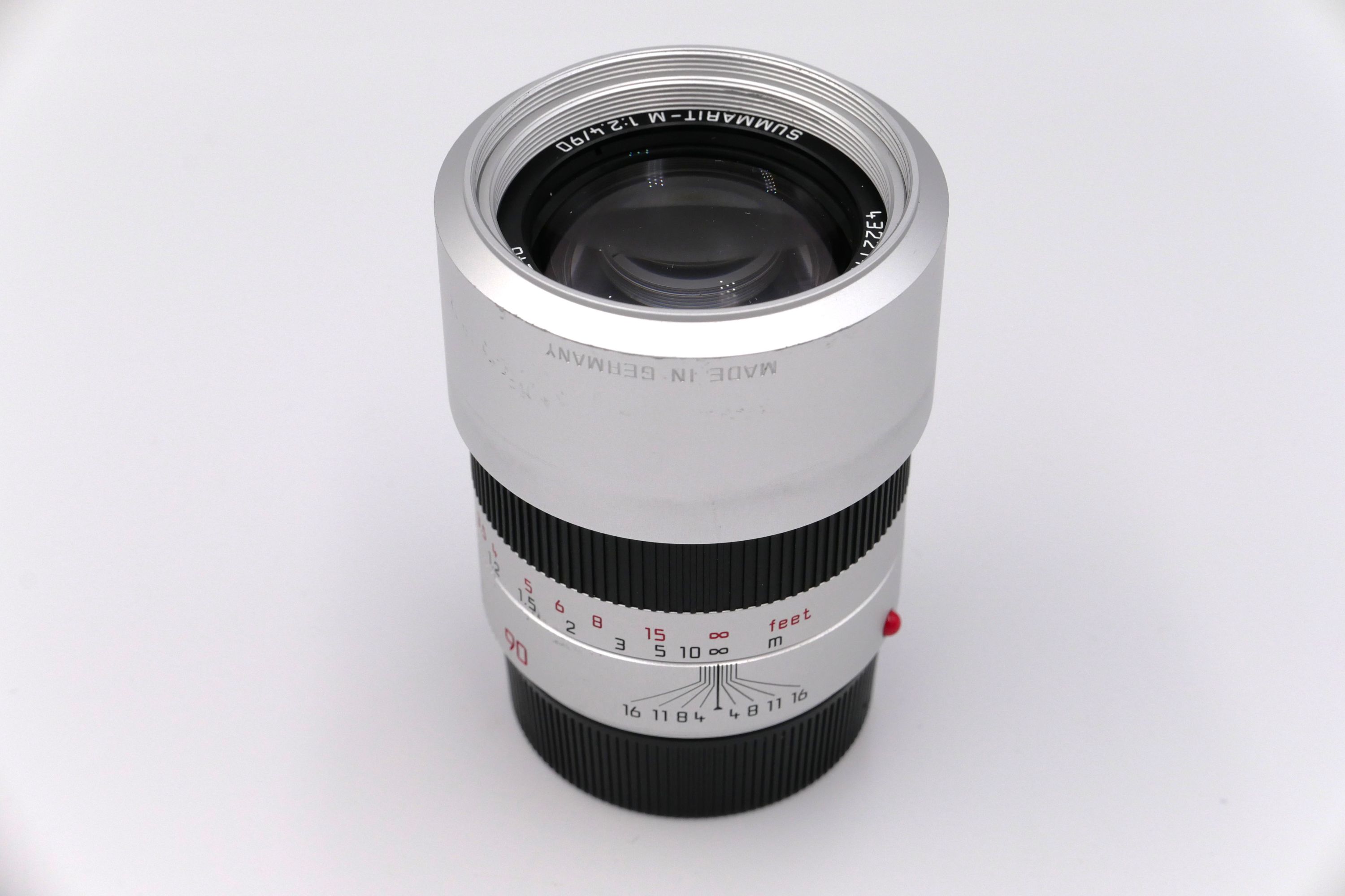 Leica Summarit-M f2.4 90mm, Silver