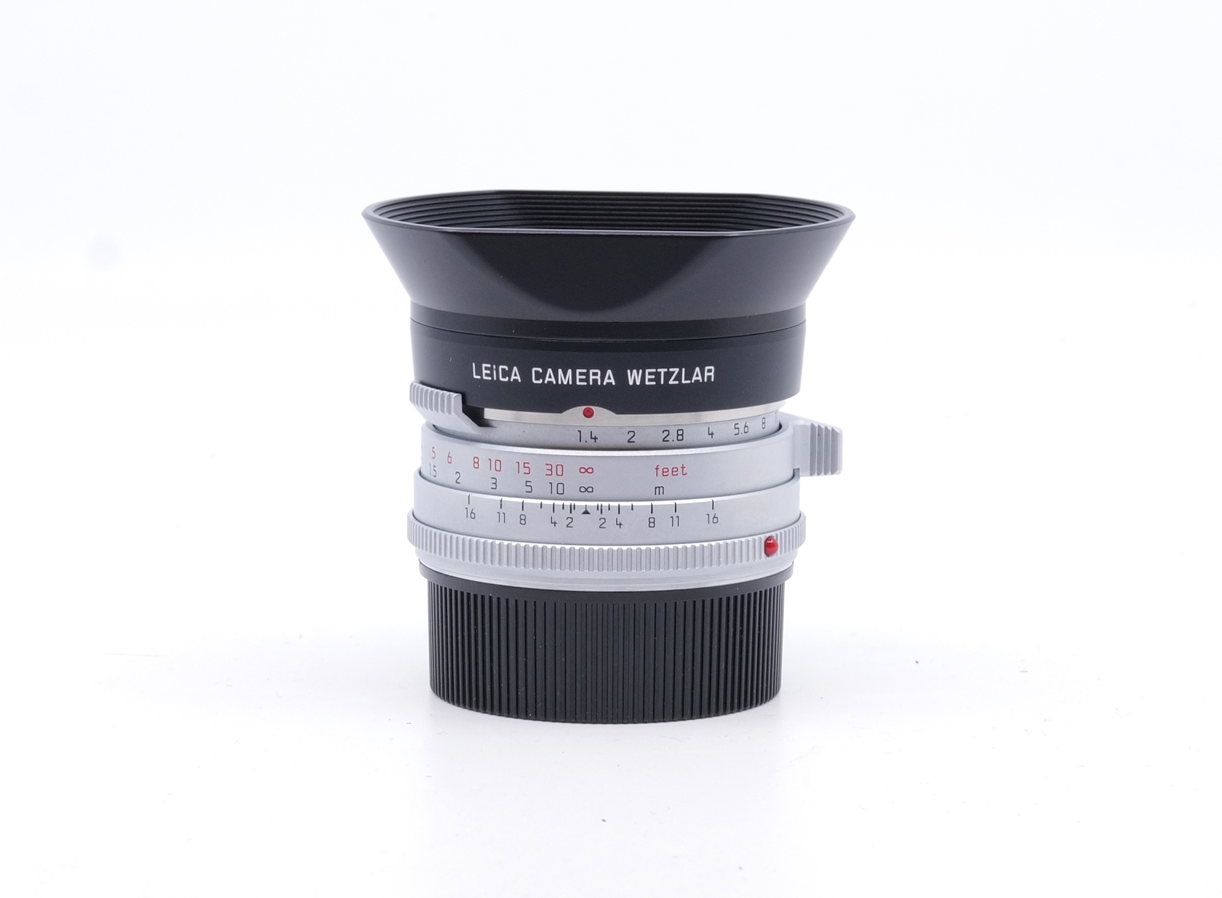 Leica SUMMILUX-M 1:1.4/35, silver chrome-plated