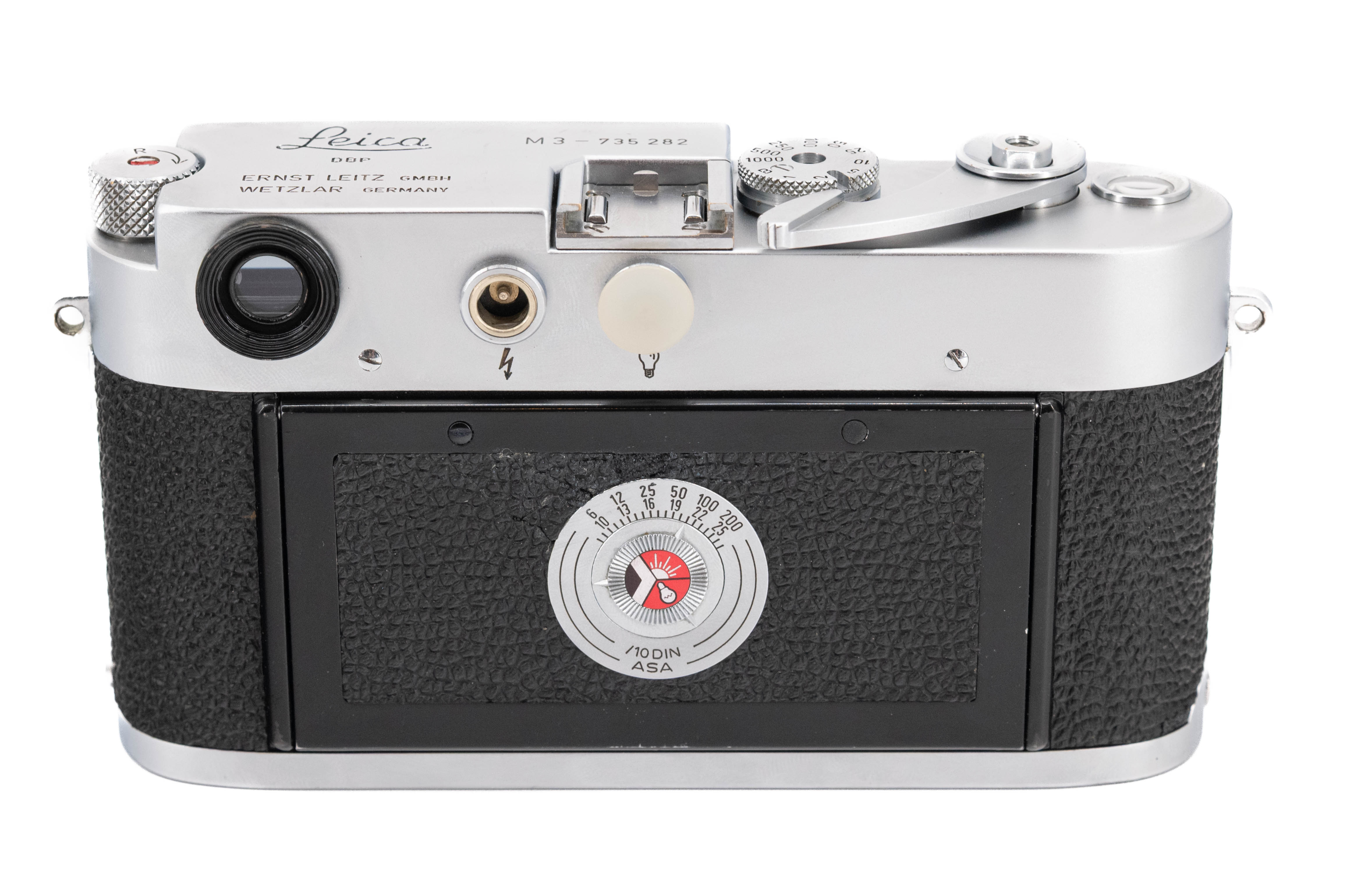 Leica M3 Cromo Doppia Corsa 10150 Leica M3 Cromo Doppia Corsa 10150