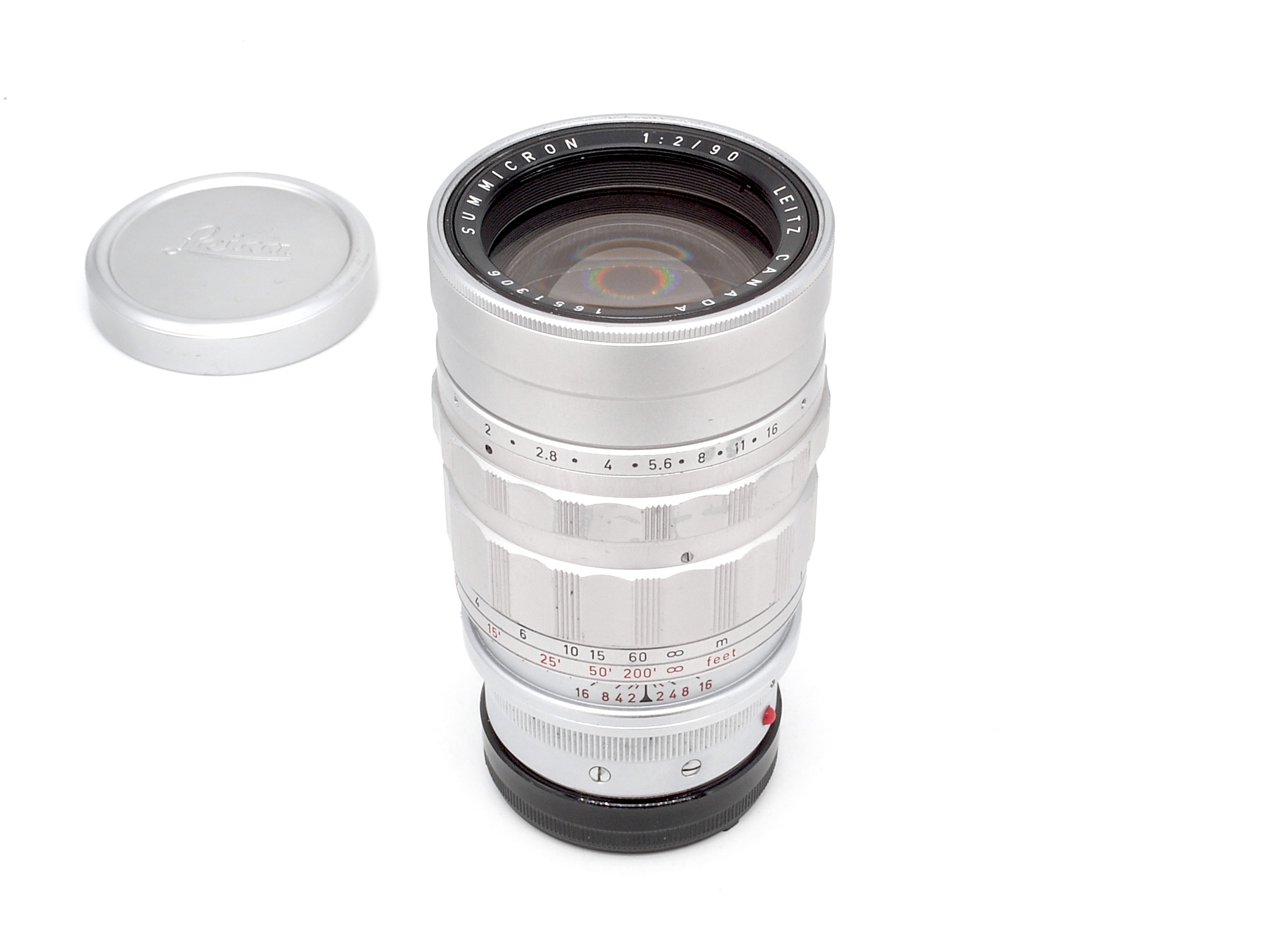 Leitz Summicron-M 2/90mm silver