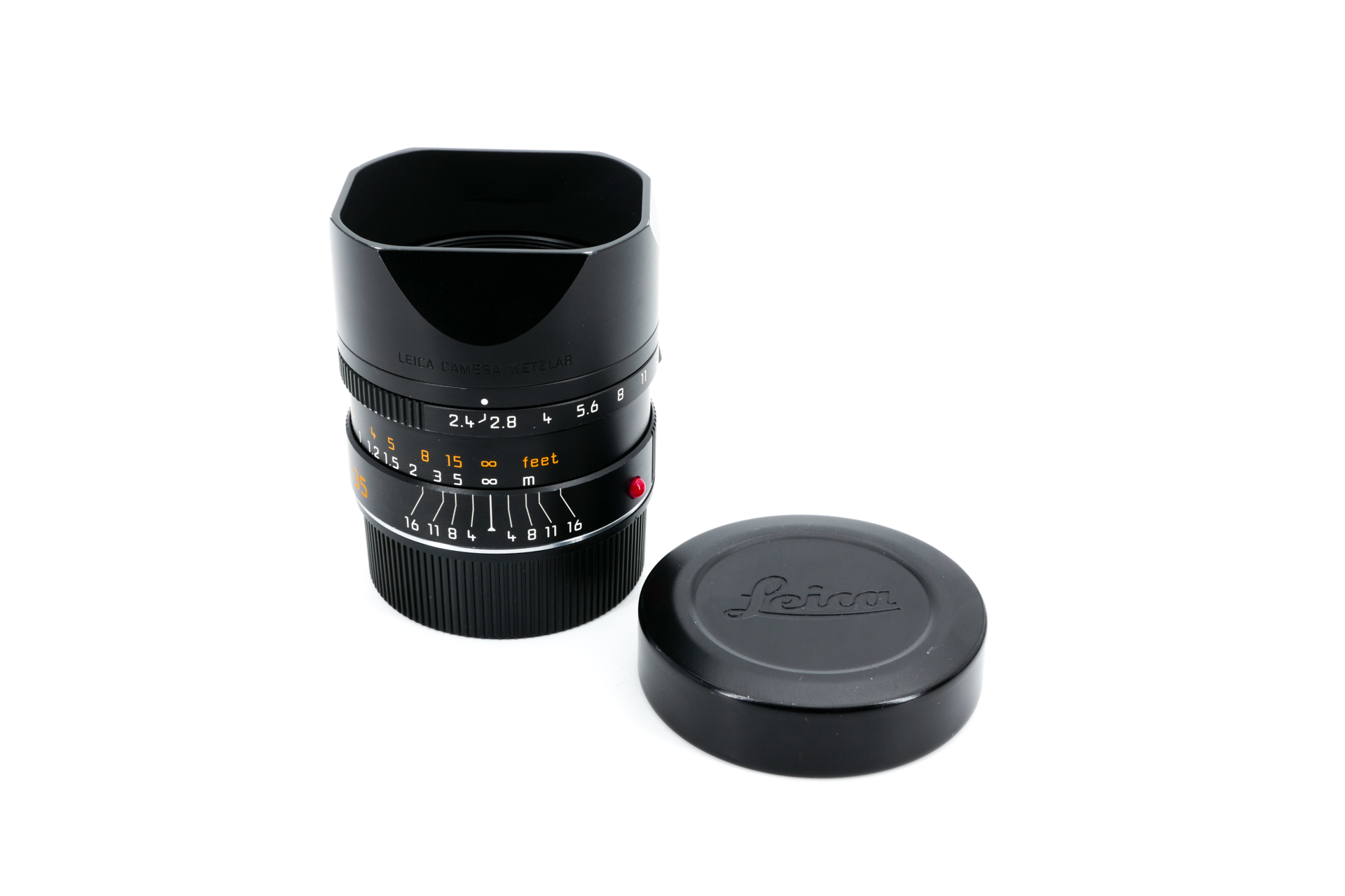 Leica Summarit-M 2.4/35mm ASPH. black anodised