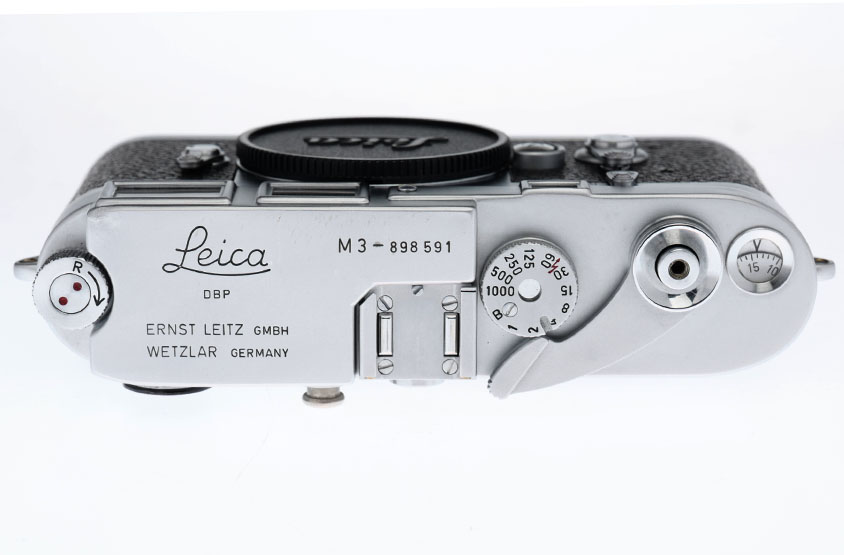 Leica M3 silbern verchromt