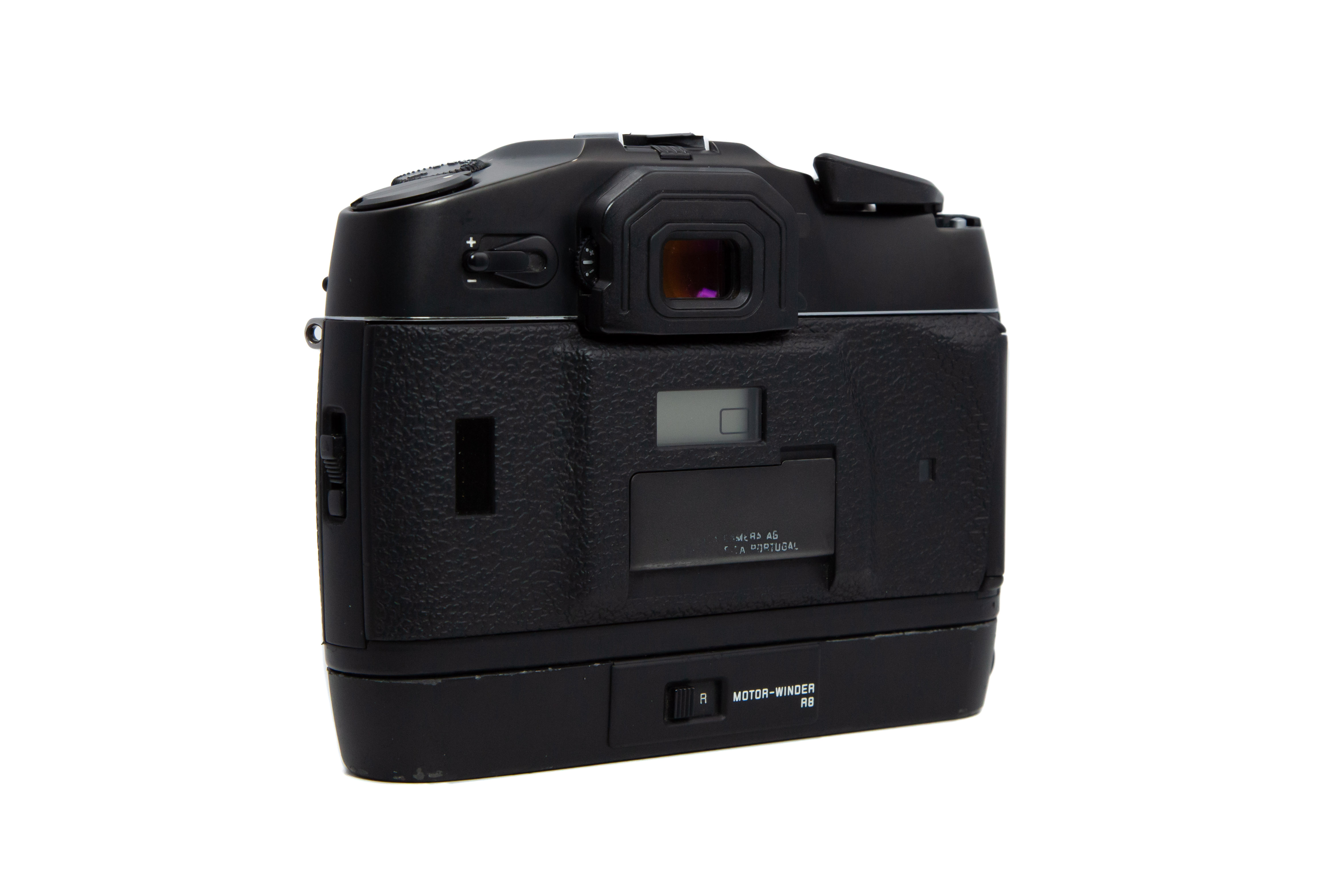 Leica R8 mit Motor-Winder