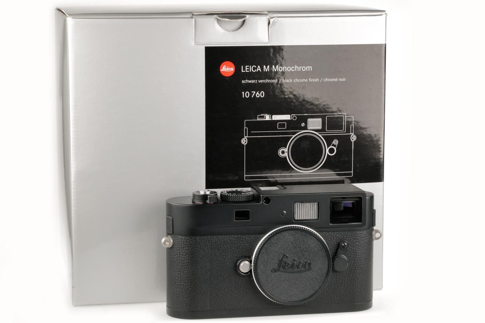 Leica M9 Monochrom, black chrome finish 10760 replaced sensor