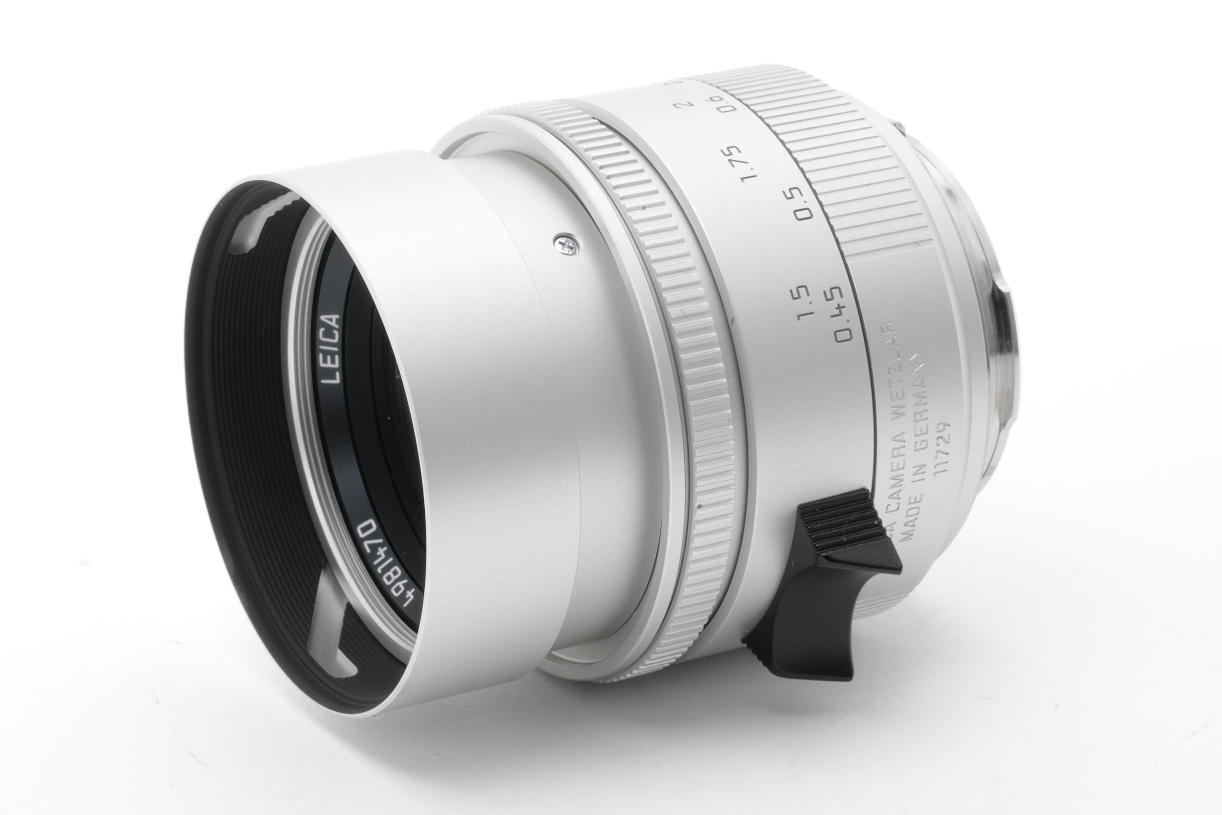 LEICA SUMMILUX-M 1.4/50mm ASPH., silbern elox.