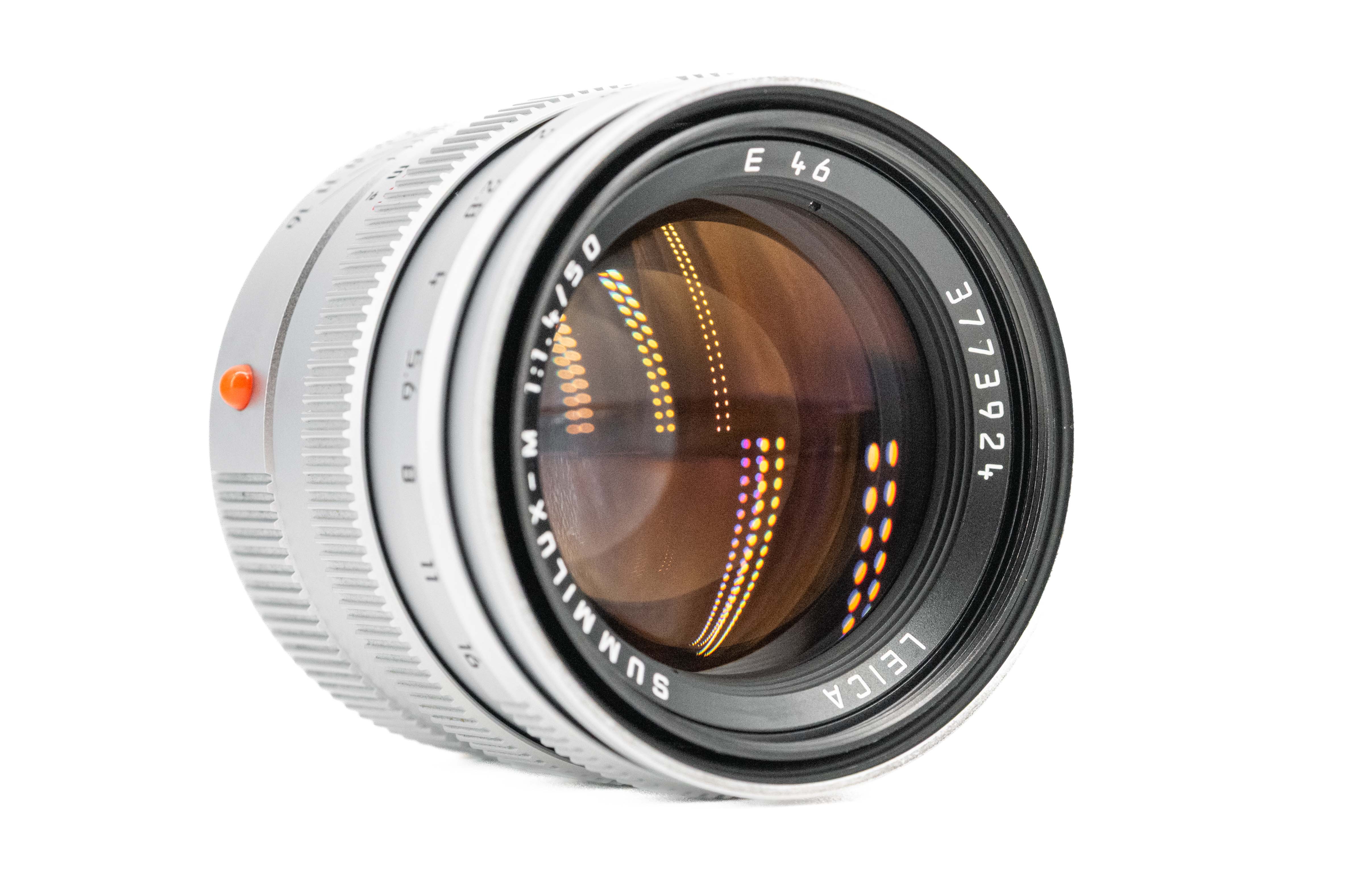 Leica Summilux-M 50mm f/1.4 Pre-ASPH Silver Chrome 11856