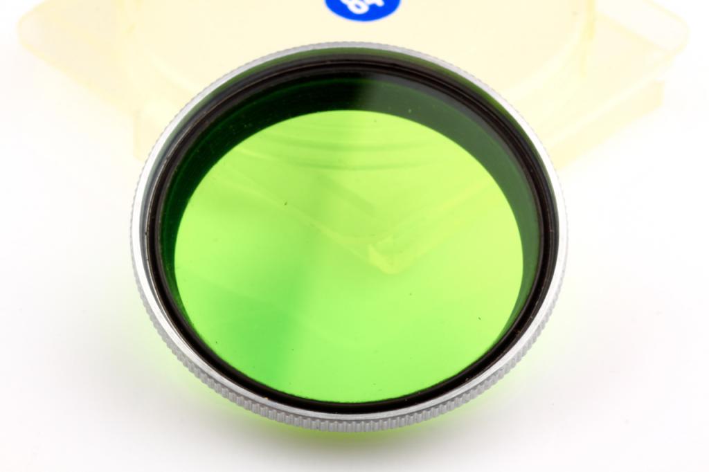 Leica GCYOO f. Summitar Green Filter 1 chrome