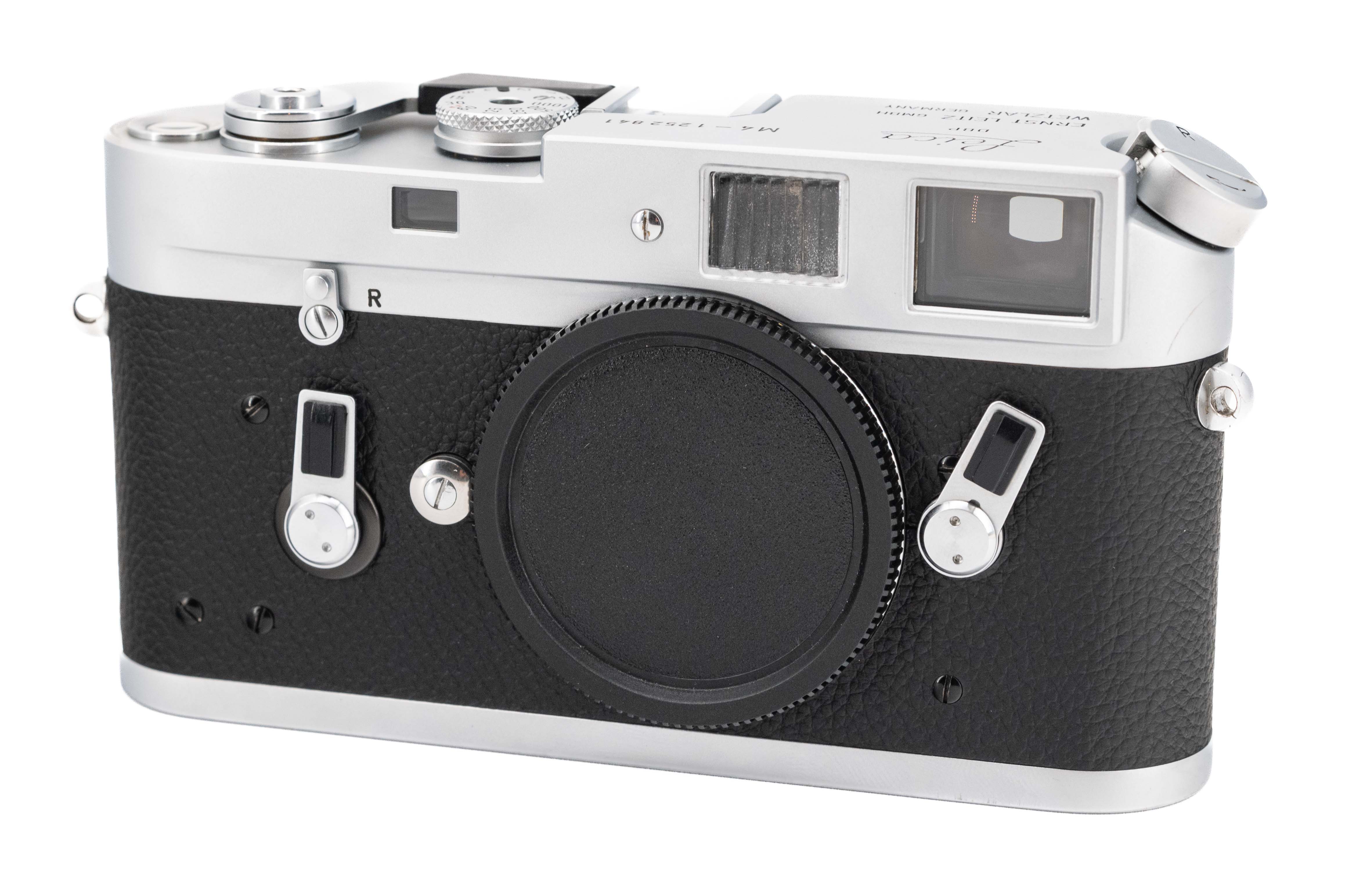 Leica M4 Silver Chrome with M-A Finder Upgrade 10400