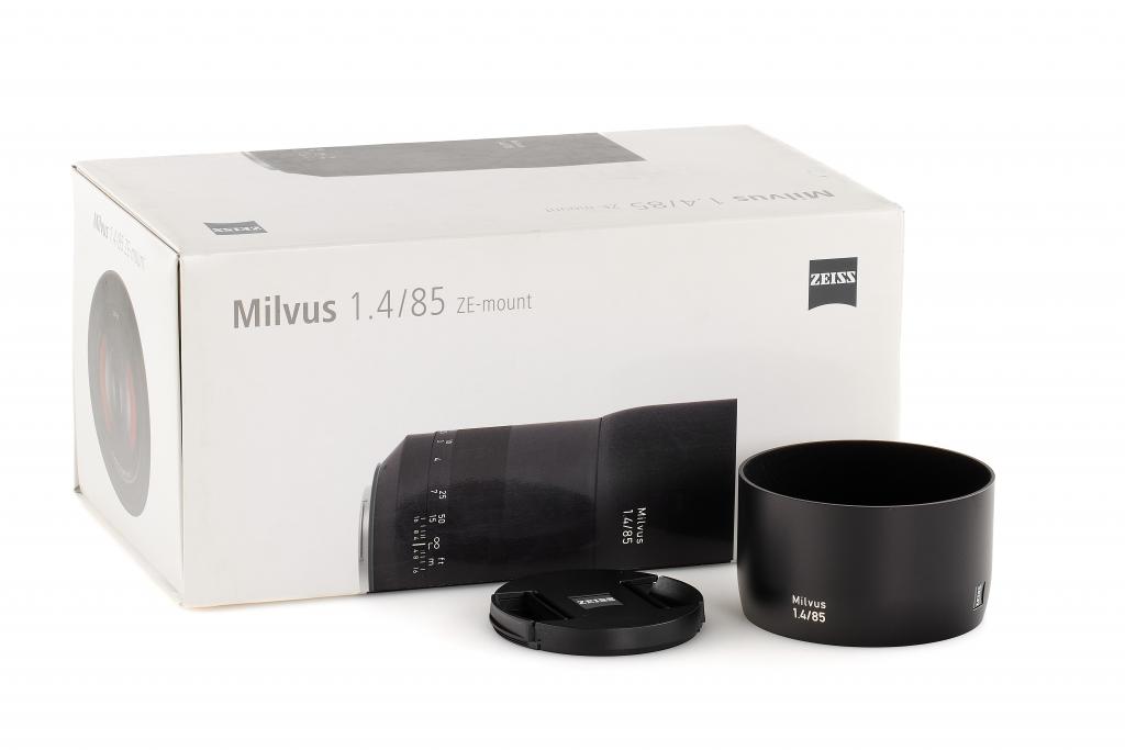 Zeiss Milvus 1:1.4/85mm f. Canon (inkl. Sonnenblende) Zeiss Milvus 1:1.4/85mm f. Canon (inkl. Sonnenblende)