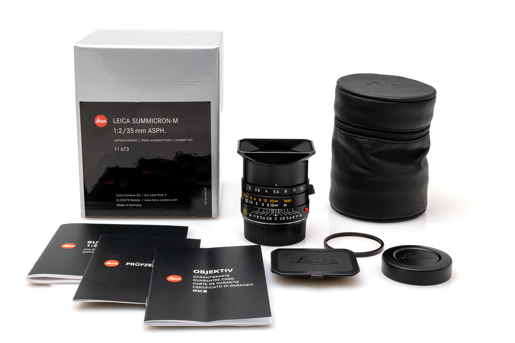 Leica SUMMICRON-M 2/35mm ASPH., black - 11673