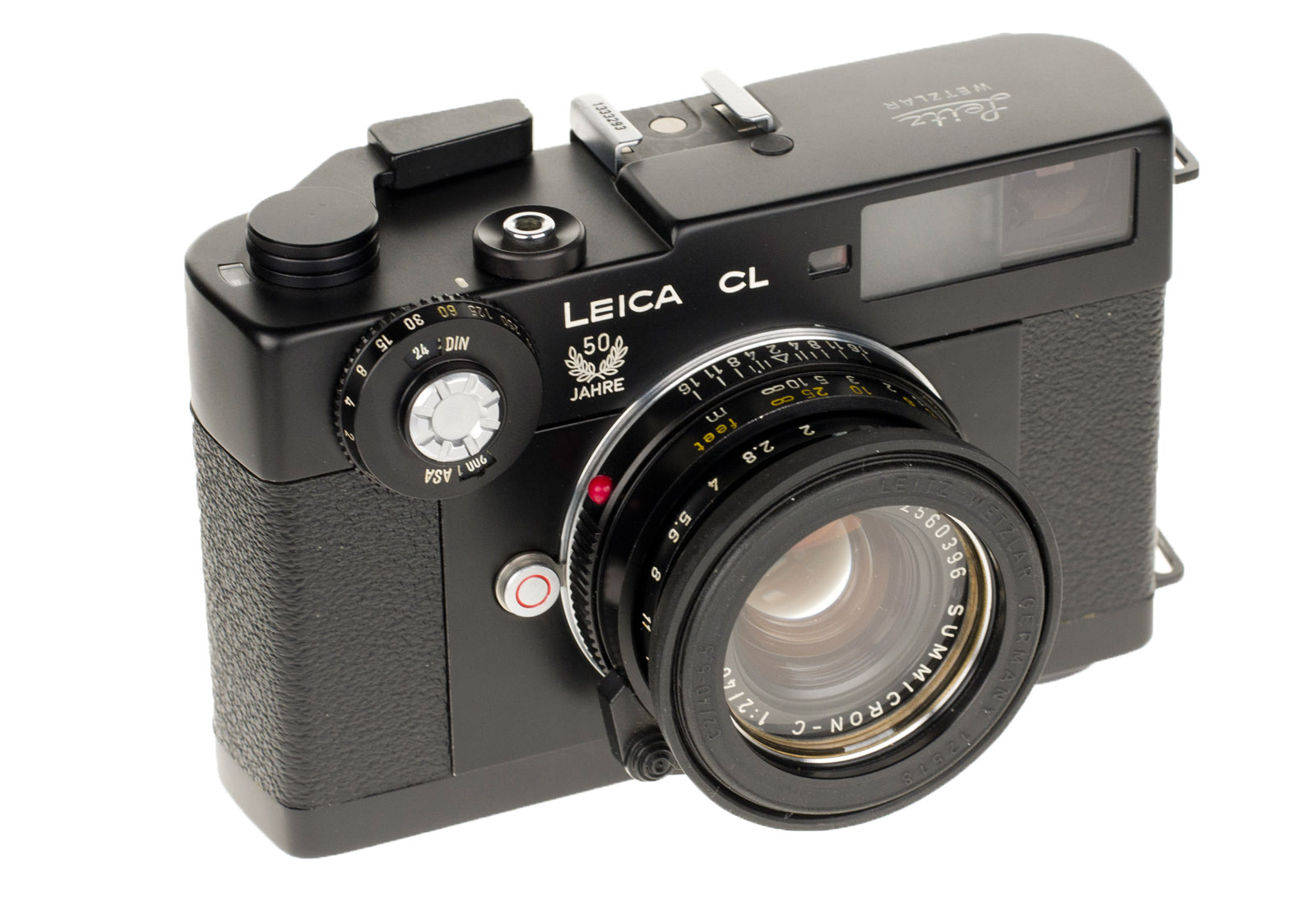 Leica CL "50 Jahre" + Summicron-C 1:2/40mm
