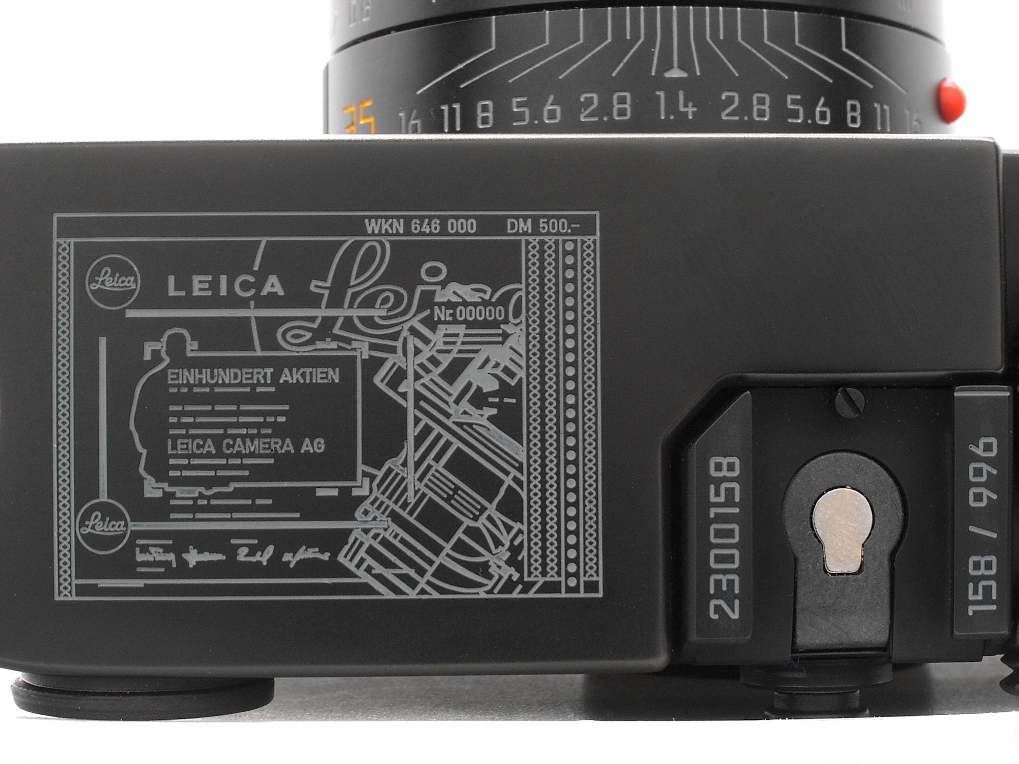 Leica M6 black "1 piece Leica IPO 1996"