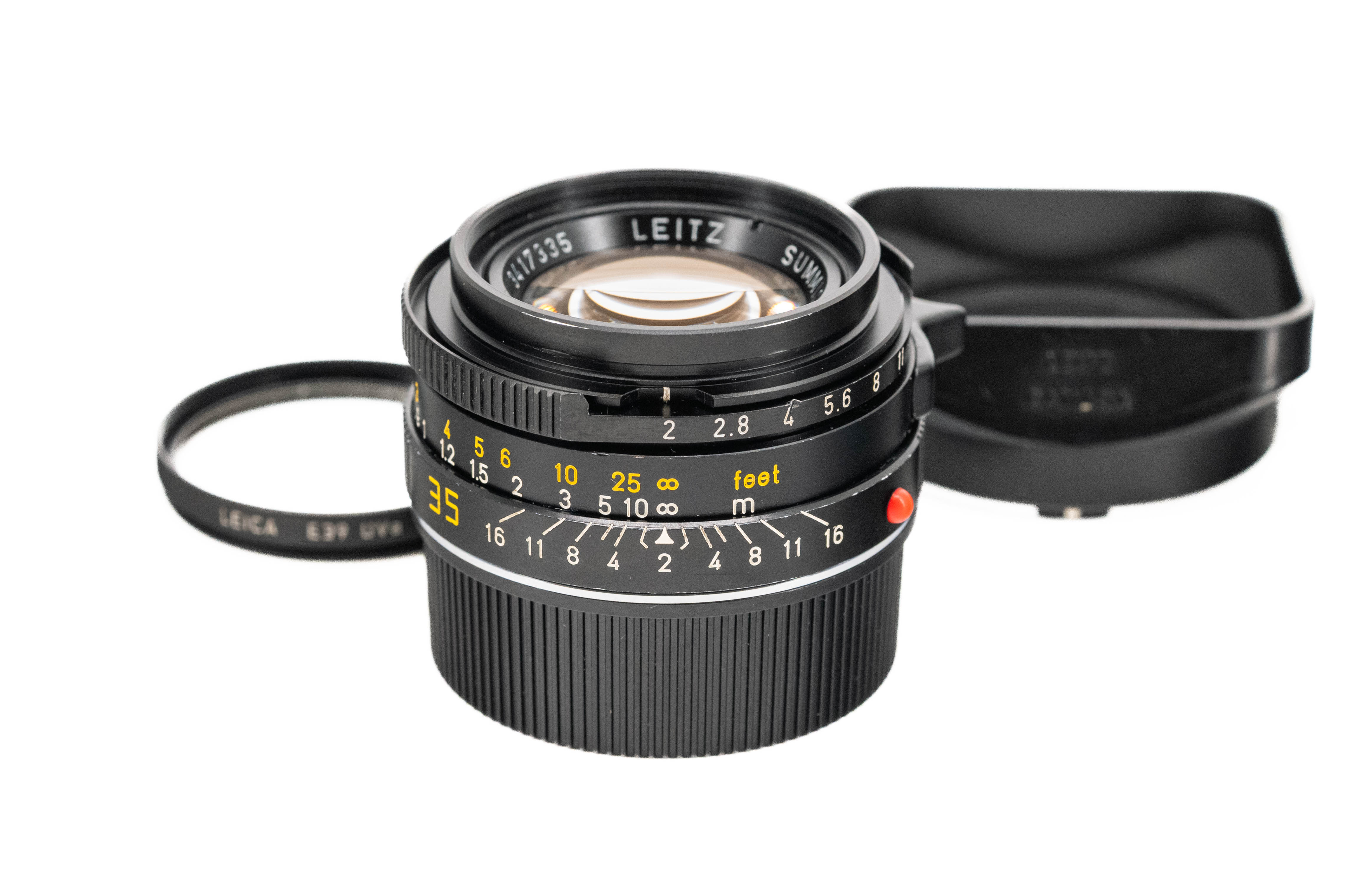 Leica Summicron-M 35mm f/2 V4 Black 11310