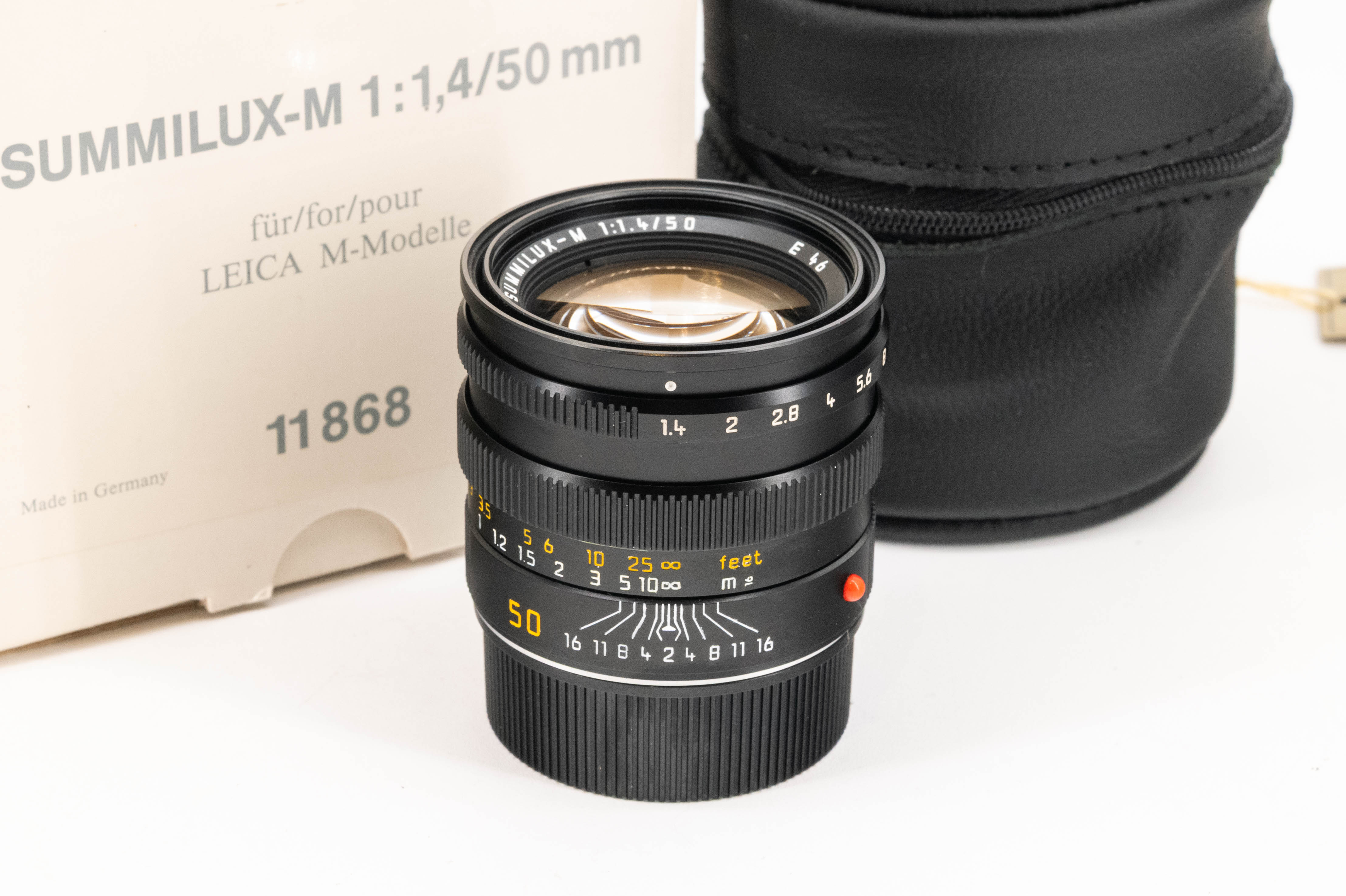 Leica Summilux-M 50mm f/1.4 Pre-ASPH 11868