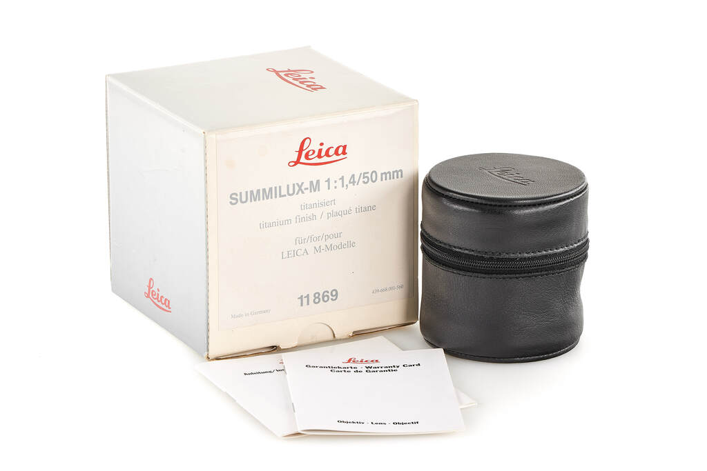 Leica Summilux-M 11869 1,4/50mm Titanium
