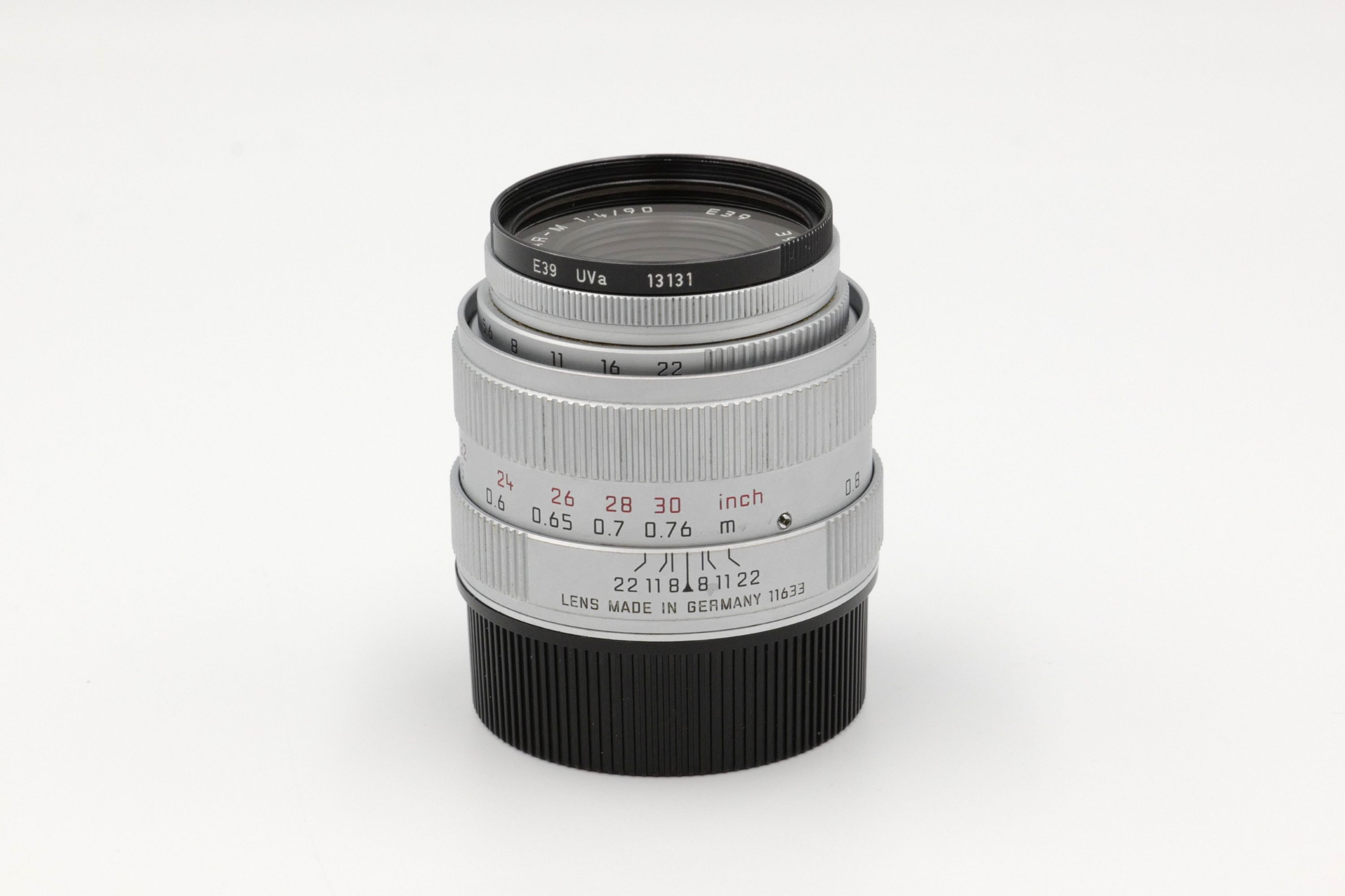 Leica Macro-Elmar-M1:4/90mm, Silver 