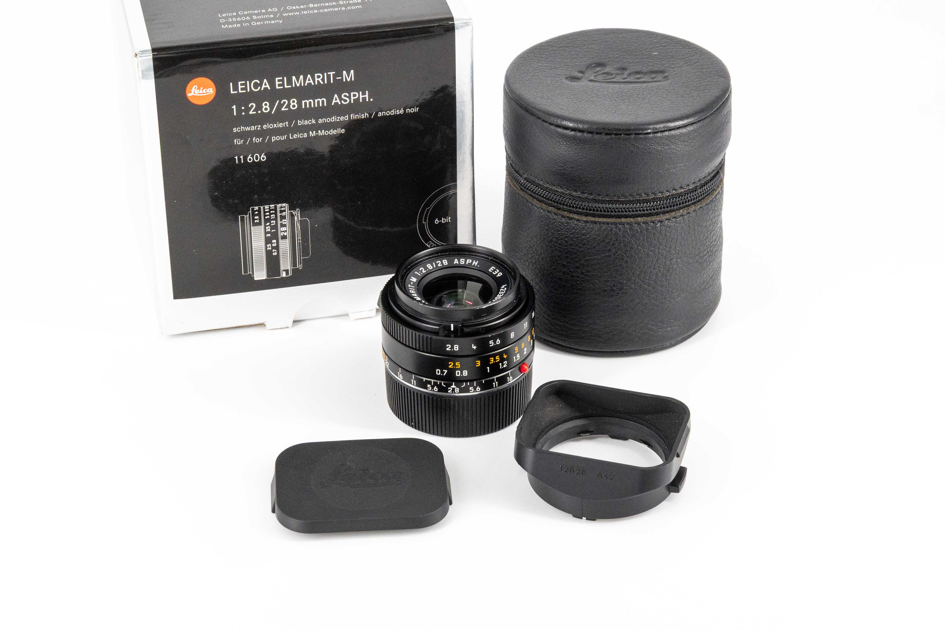 ELMARIT-M 2.8/28 mm ASPH., black ELMARIT-M 2.8/28 mm ASPH., black