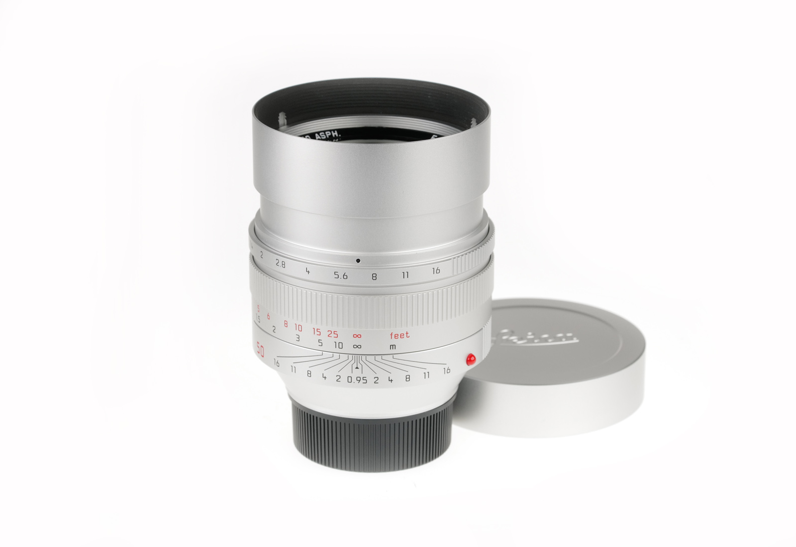 Leica Noctilux-M 1:0,95/50mm ASPH., silver 11667 
