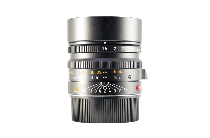 LEICA SUMMILUX-M 1.4/50 mm ASPH., black anodized 11891
