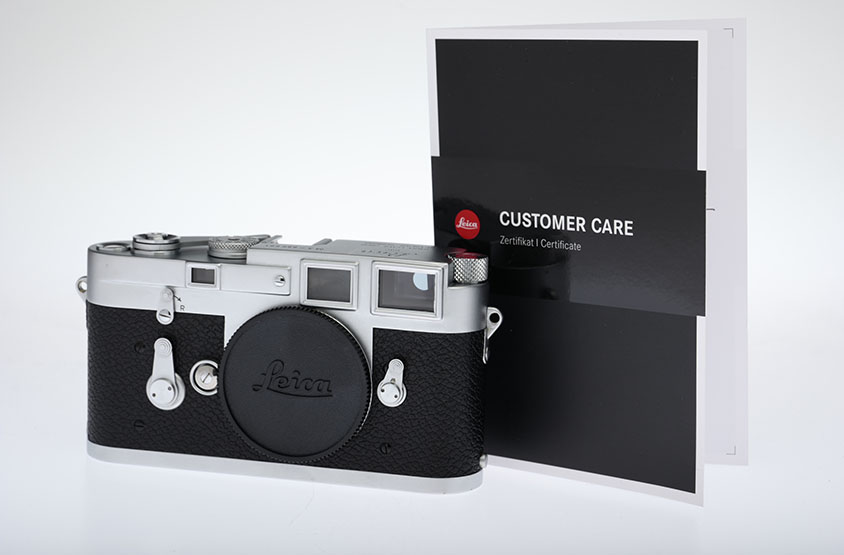 Leica M3 silbern verchromt