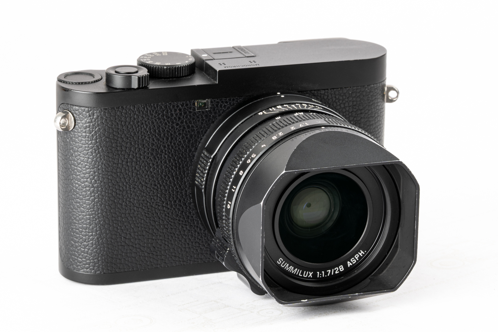 Leica Q2 Monochrom, schwarz , Vers. EU/US/JP