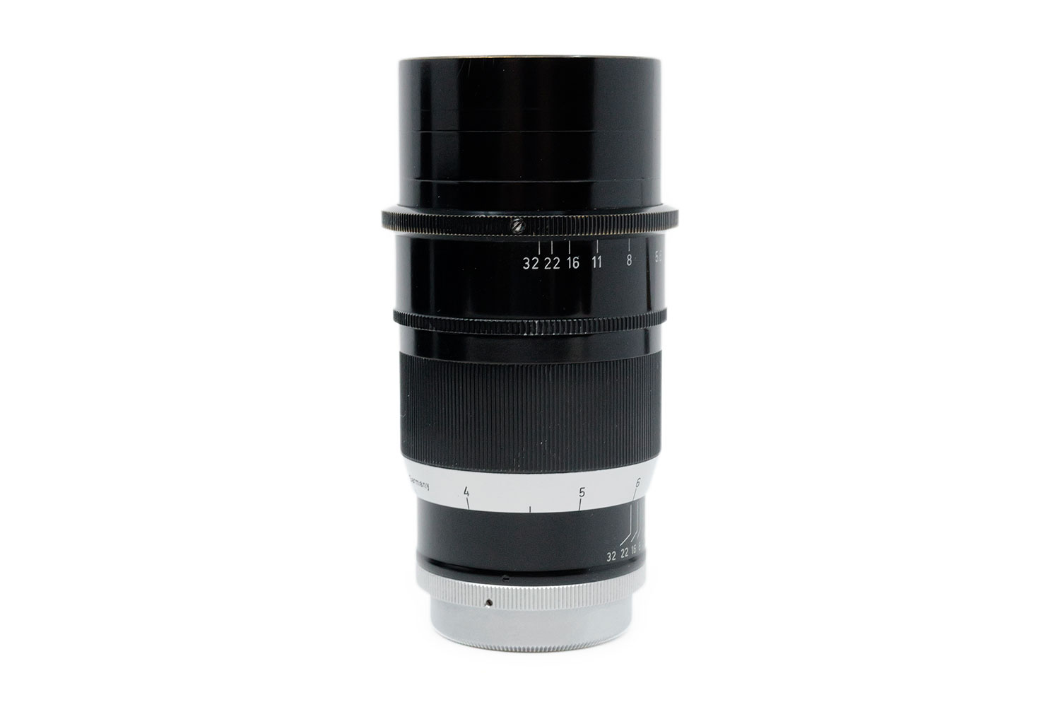 Leica TELYT-VISOFLEX 4.5/200mm black paint, screw-mount