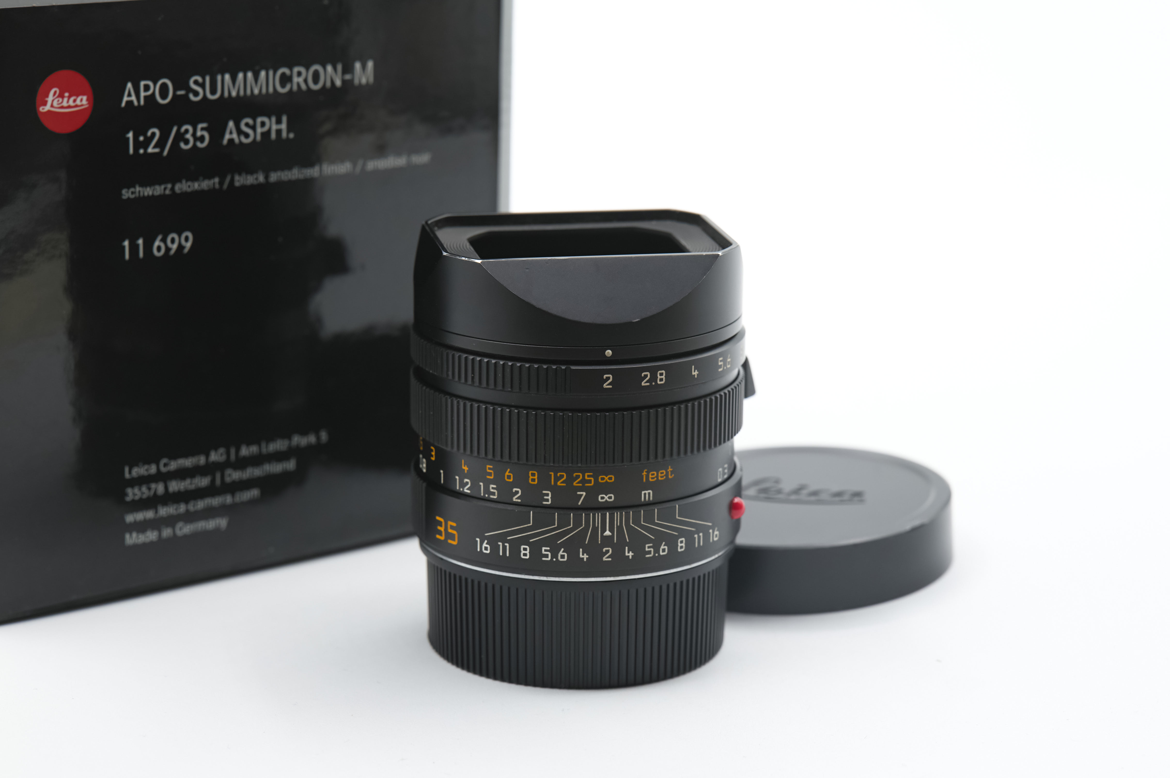 APO-Summicron-M 1:2/35 ASPH., black - 11699