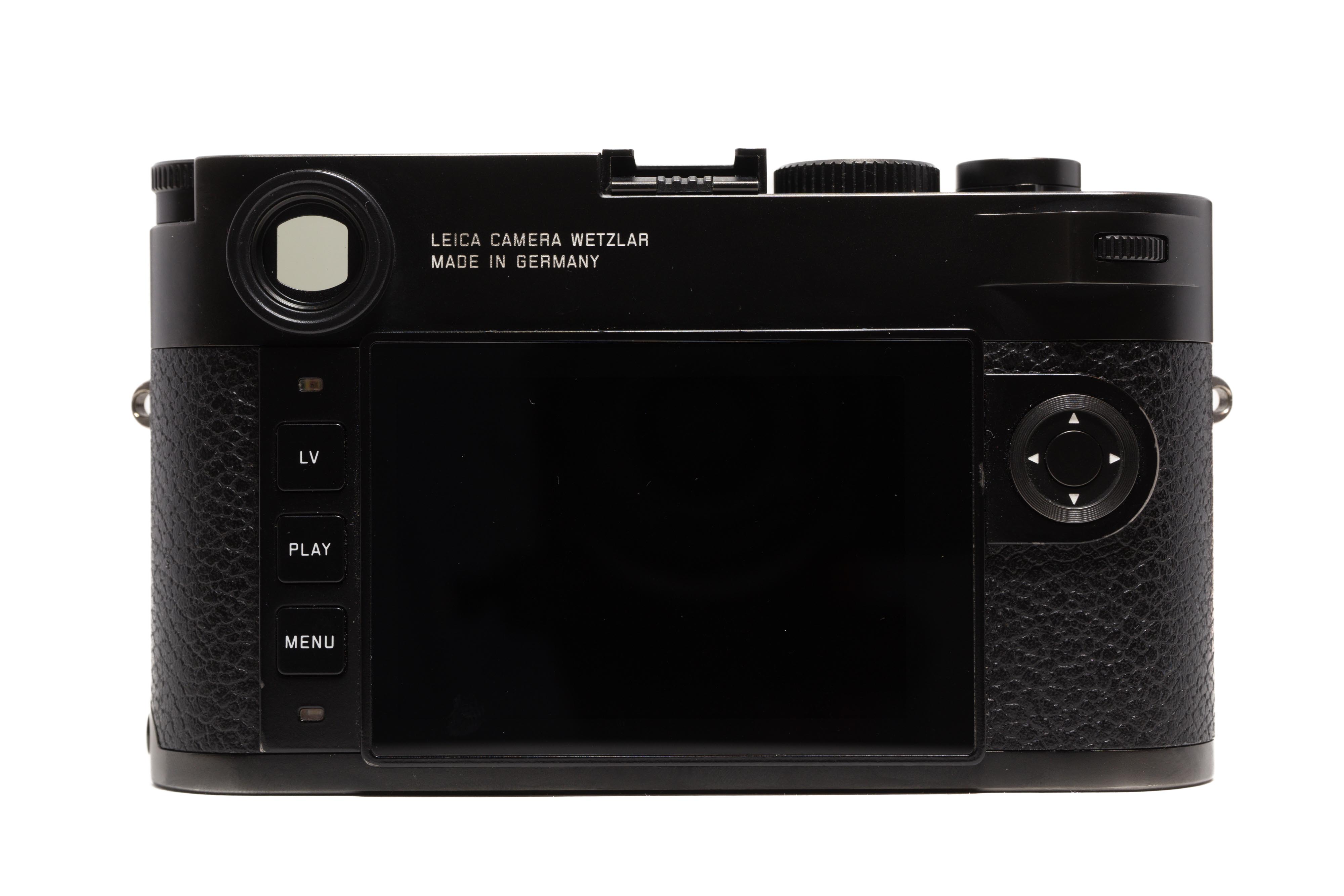 Leica M10, black chrome finish