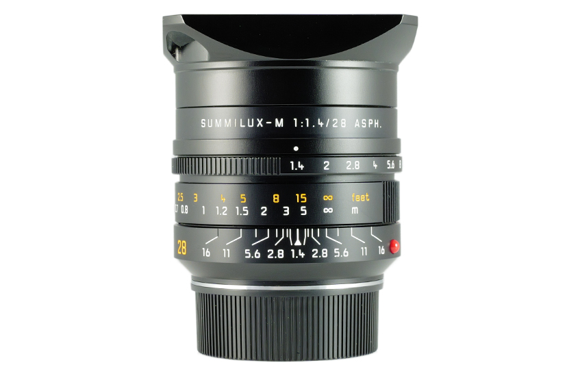 LEICA SUMMILUX-M 1.4/28 ASPH. black anodised 11668