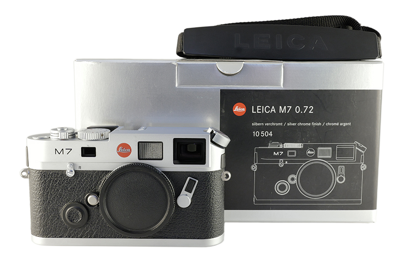 LEICA M7 0.72, silver chrome finish 10504