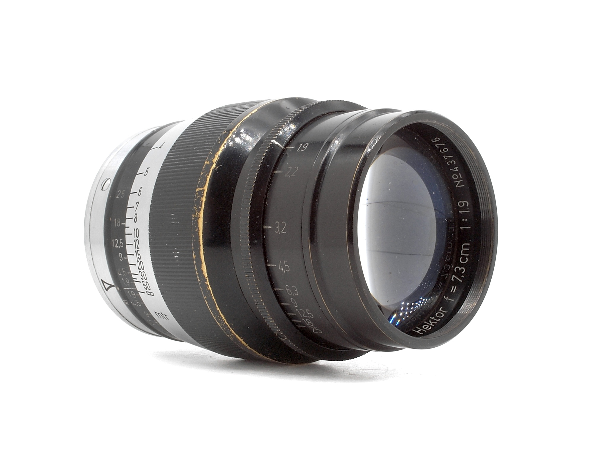 Leitz Hektor 1.9/7.3 cm black paint