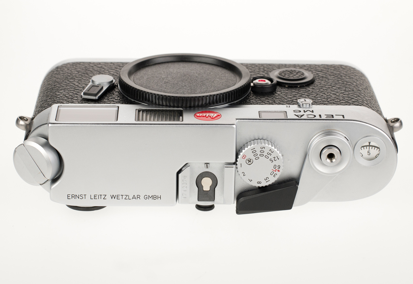 Leica M6, silbern verchromt CLA