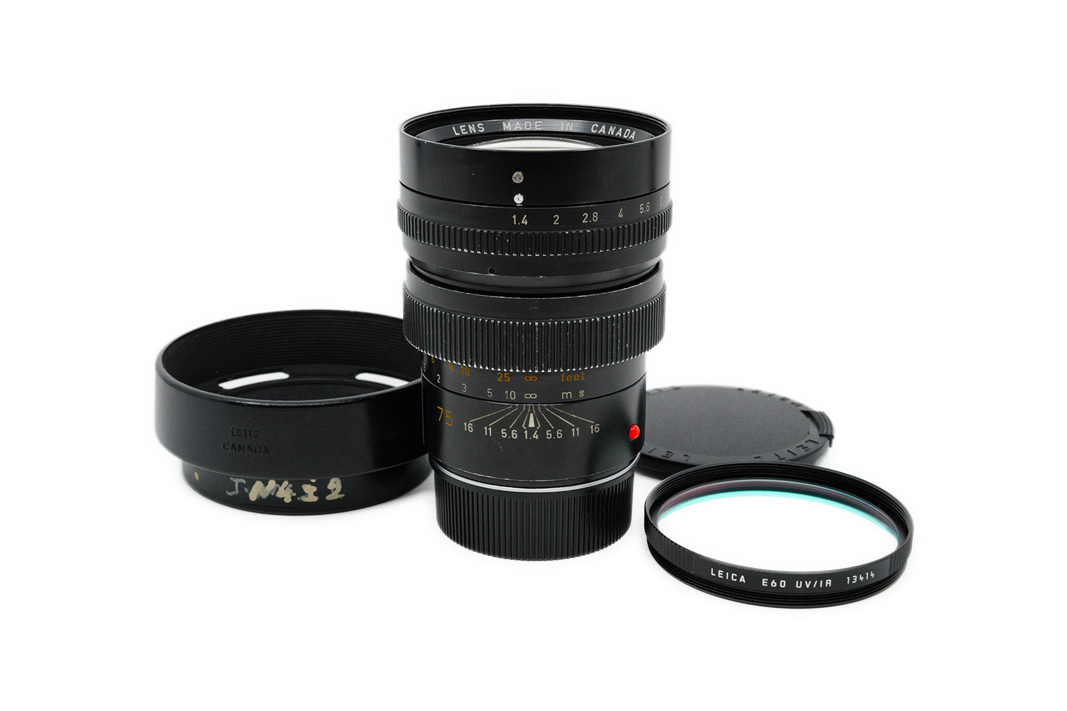 レンコン　Leica SUMMILIX-M 1:1.4/75 E60 Summilux
