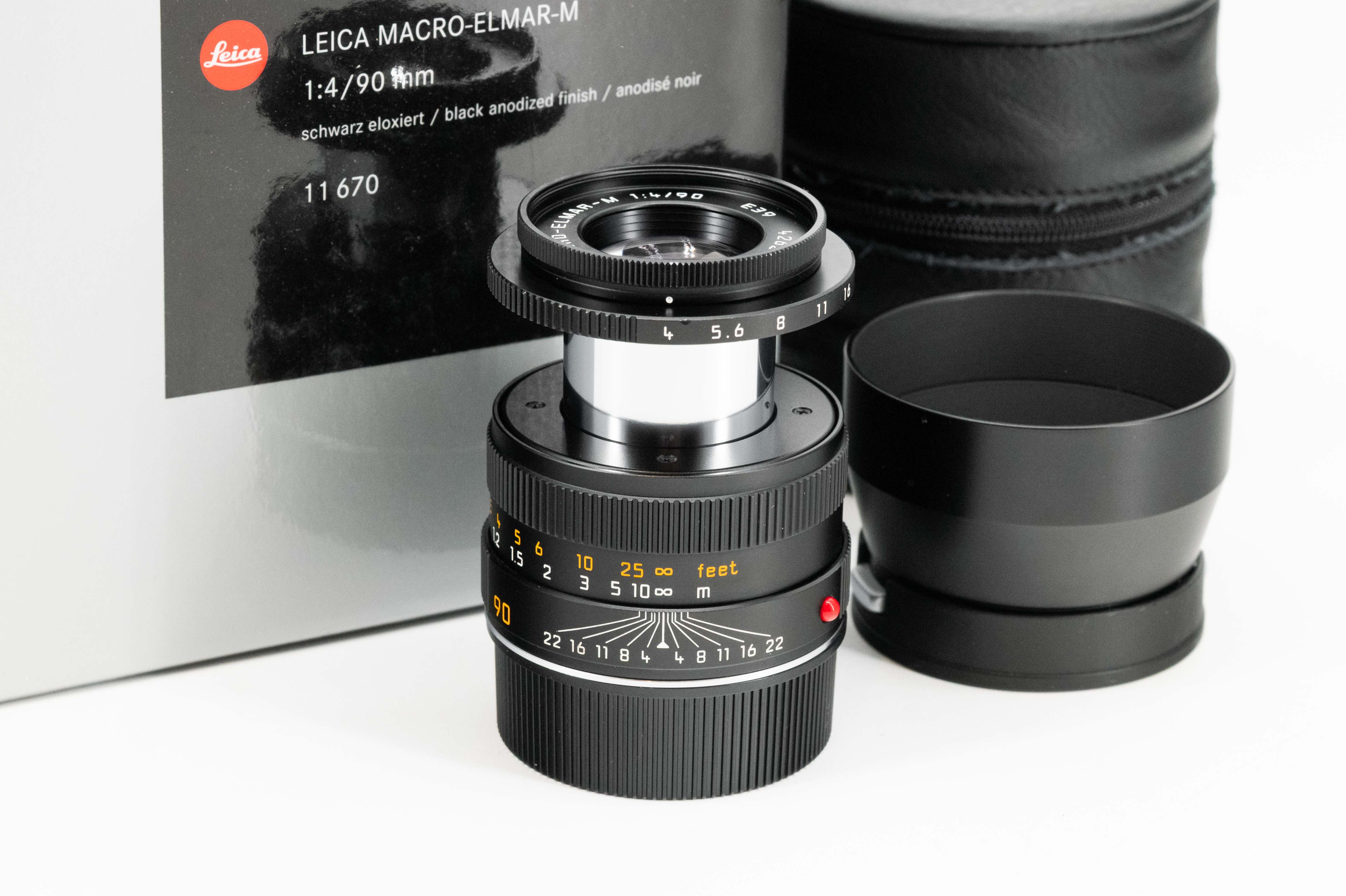 Leica Elmar-M 90mm f/4 Macro V2 11670
