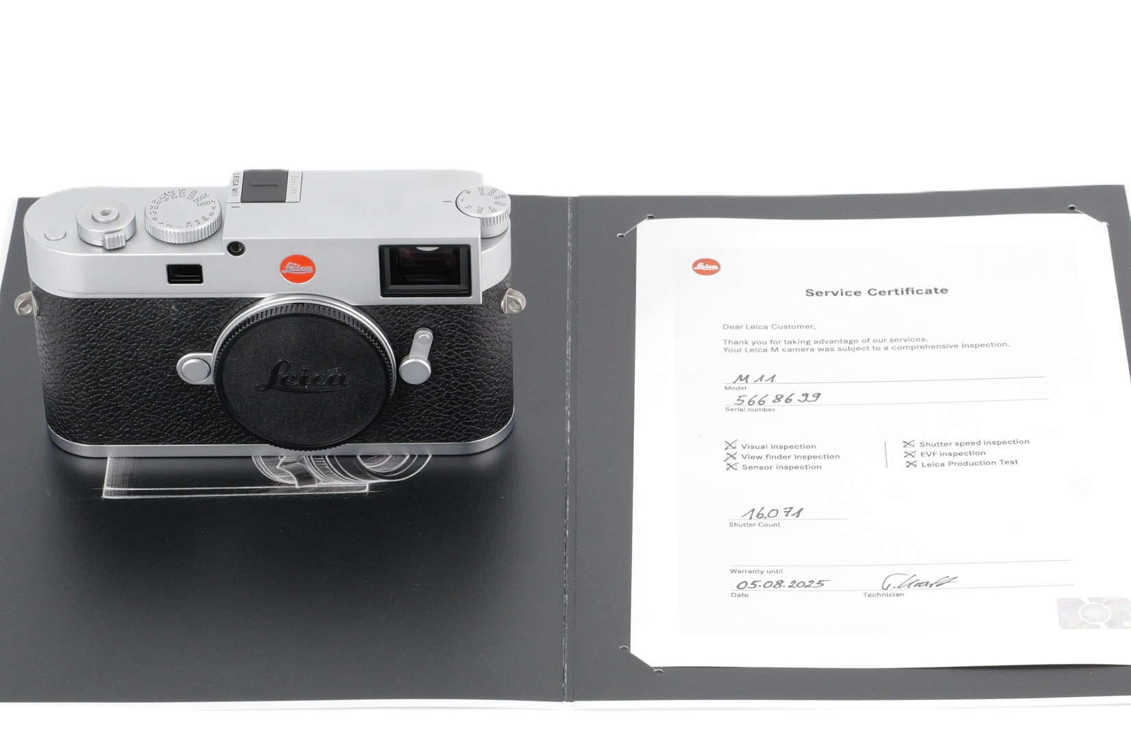 Leica M11, silver chrome, 20201
