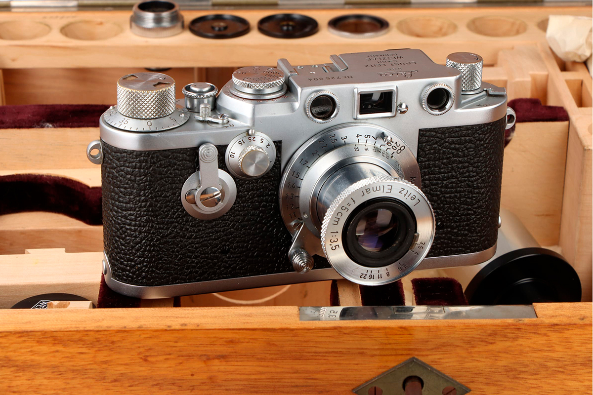 Kit Leica IIIF + Elmar 50 + Set Microscopio