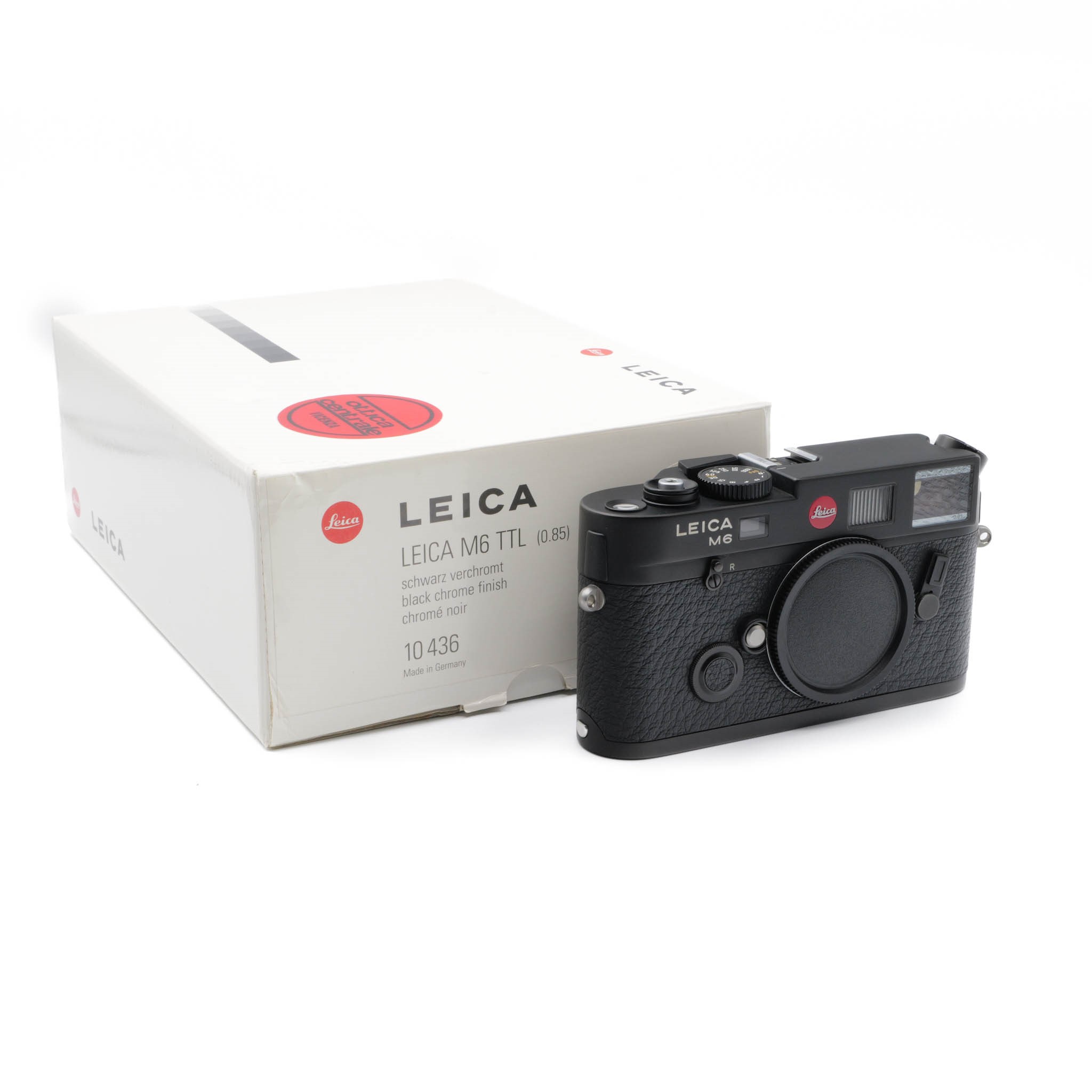 フィルムカメラ LEICA M6 TTL Leica M6 TTL 0.58 Black Chrome – FLASHBACK CAMERA