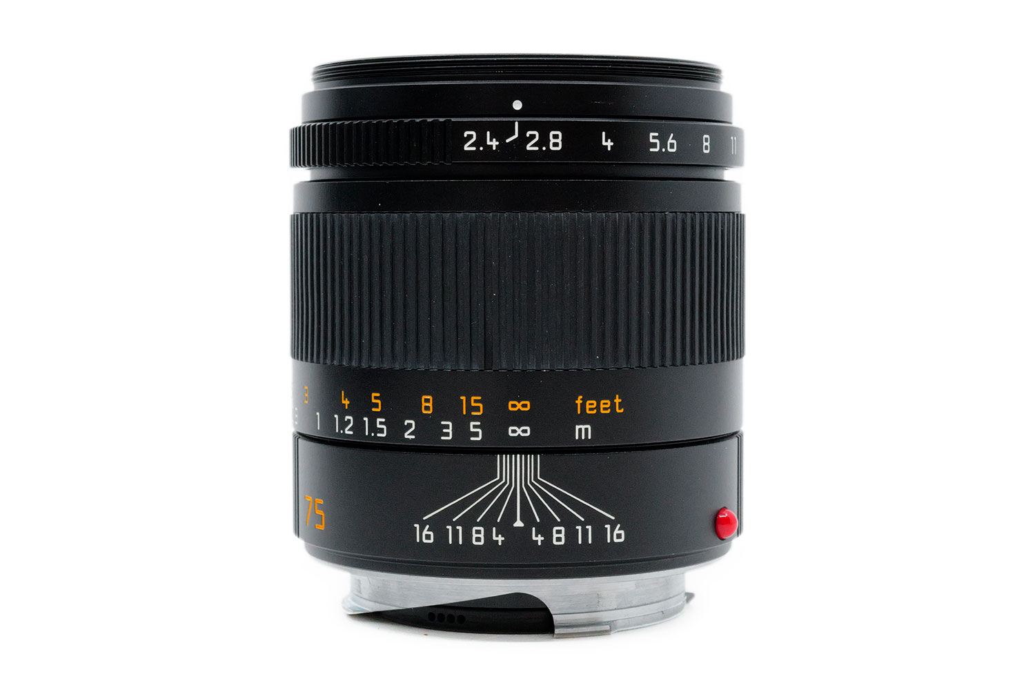 Leica SUMMARIT-M 2.4/75mm black (11684)