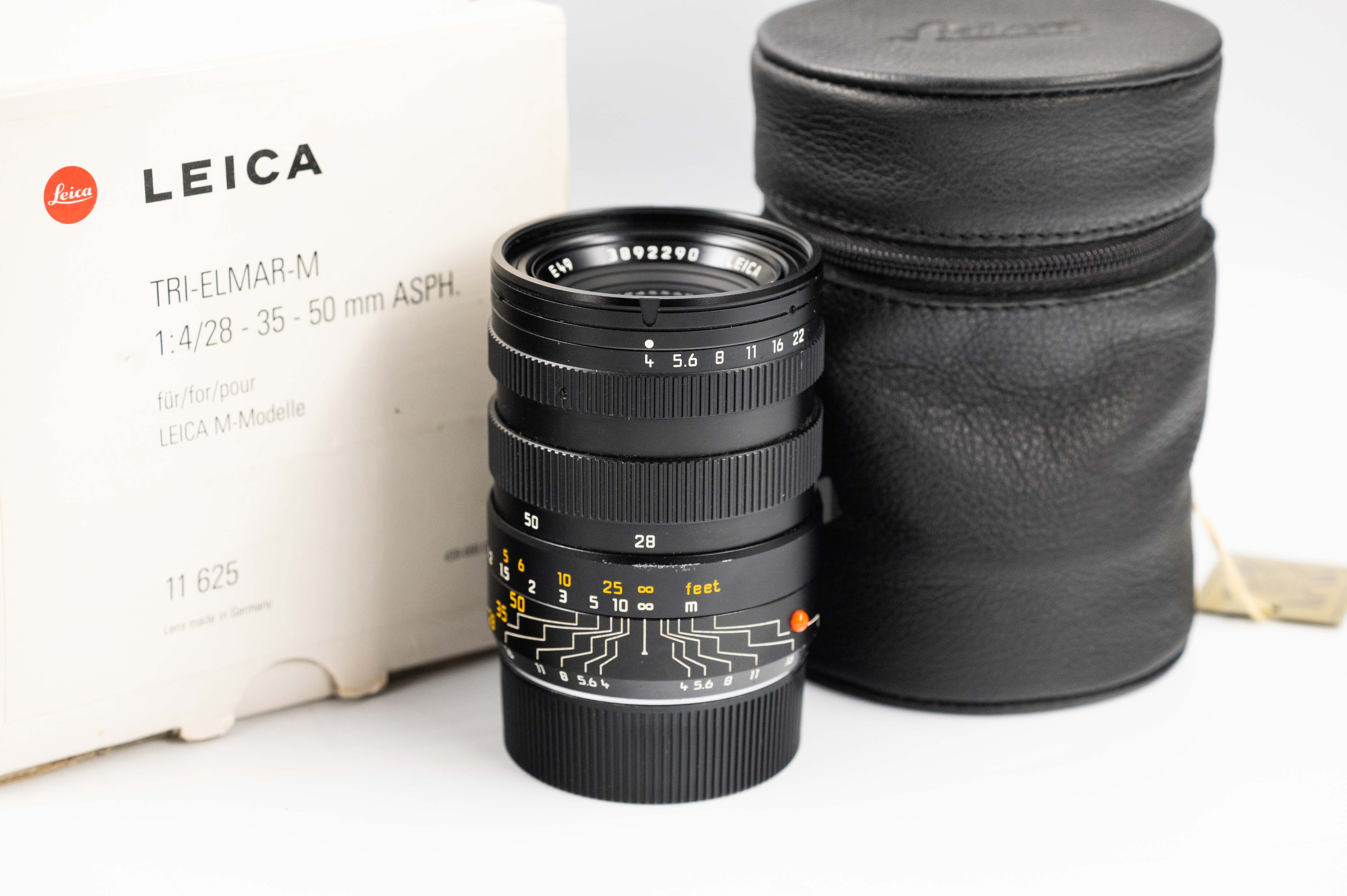 Leica Tri-Elmar-M 28-35-50mm f/4 v2 11625