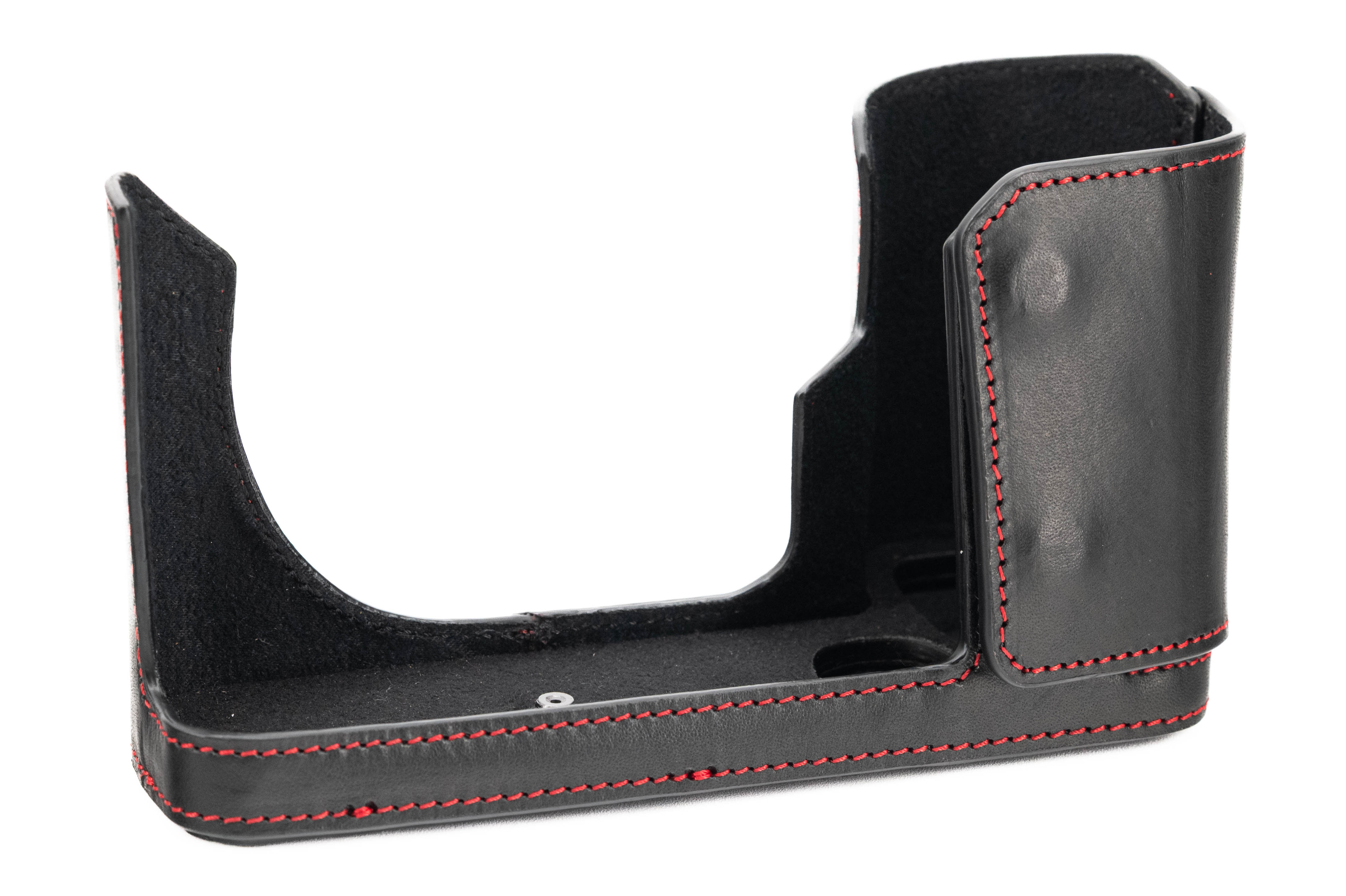 Oberwerth SL2 Half Case - Black with Red Stitching Oberwerth SL2 Half Case - Black with Red Stitching