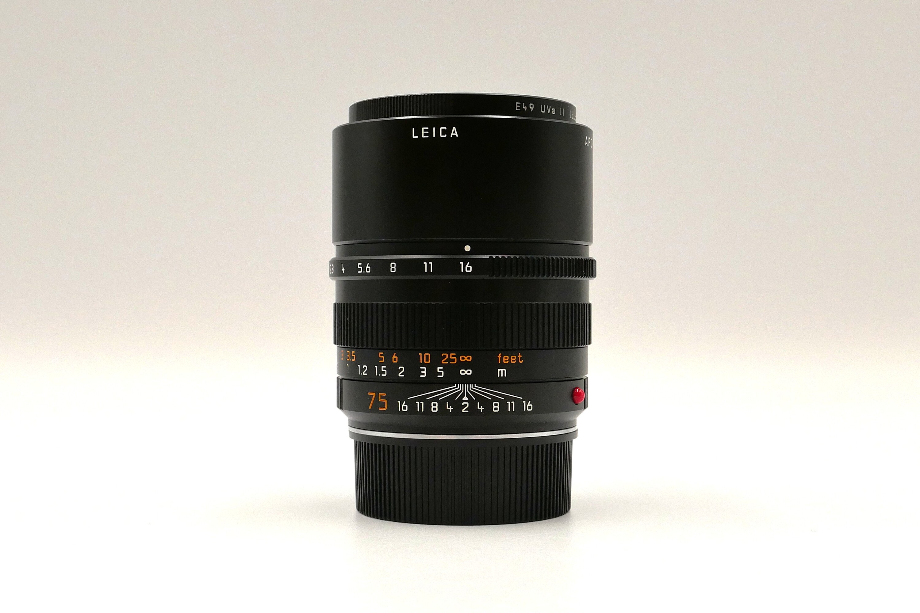 Leica APO-Summicron-M f2 75mm ASPH