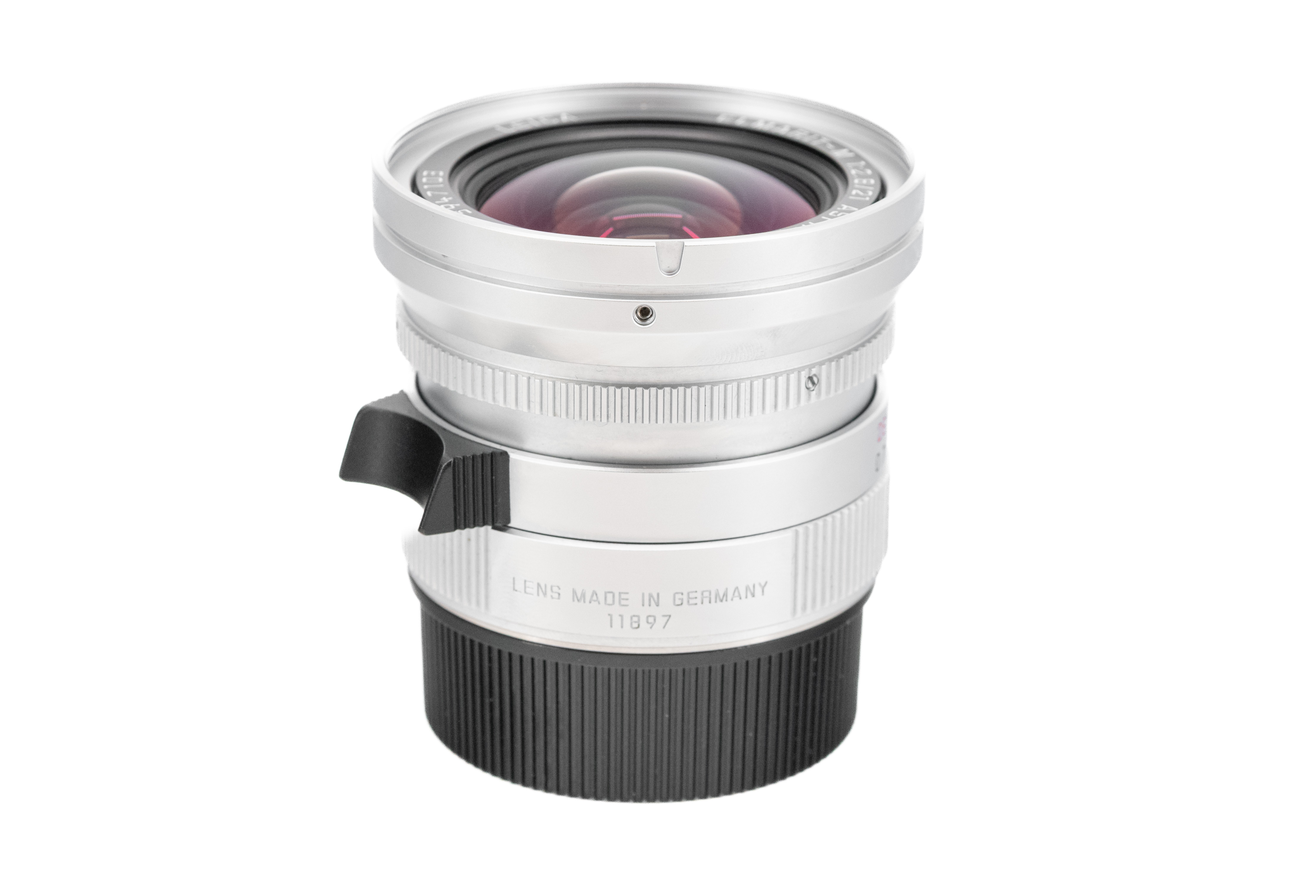 Leica Elmarit-M 21mm f/2.8 ASPH Silver Chrome 11897
