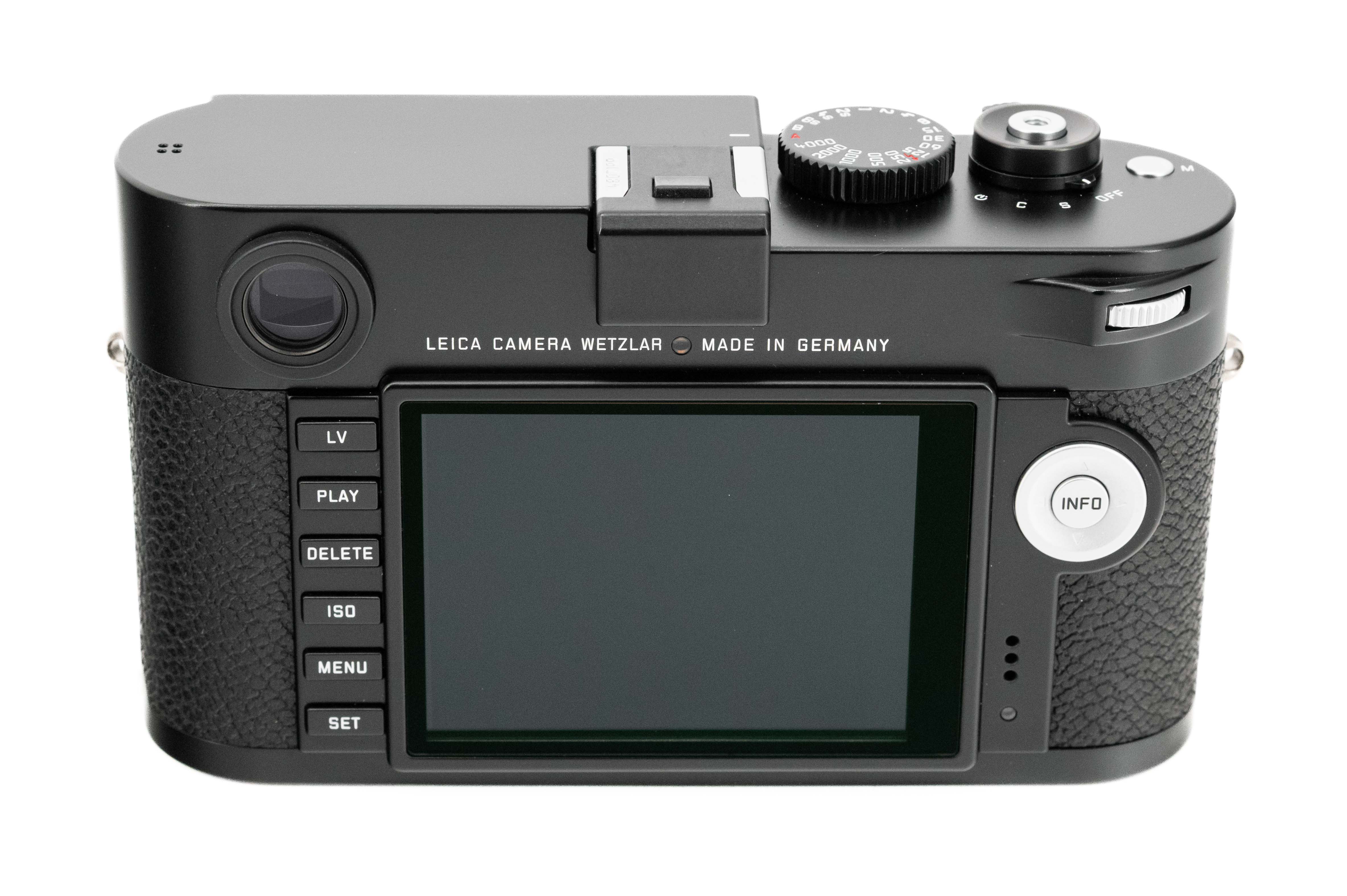 Leica M typ 240 Black Paint 10770