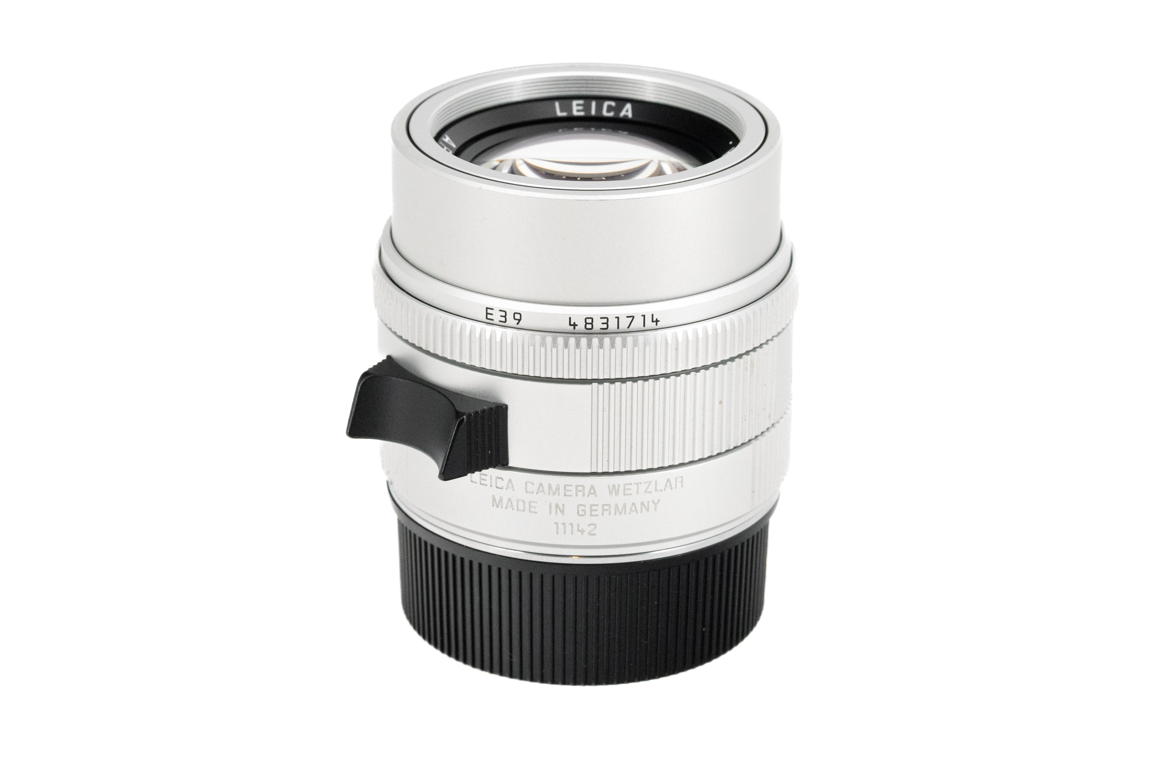 Leica APO-Summicron-M 50mm f/2 ASPH Silver Anodised 11142