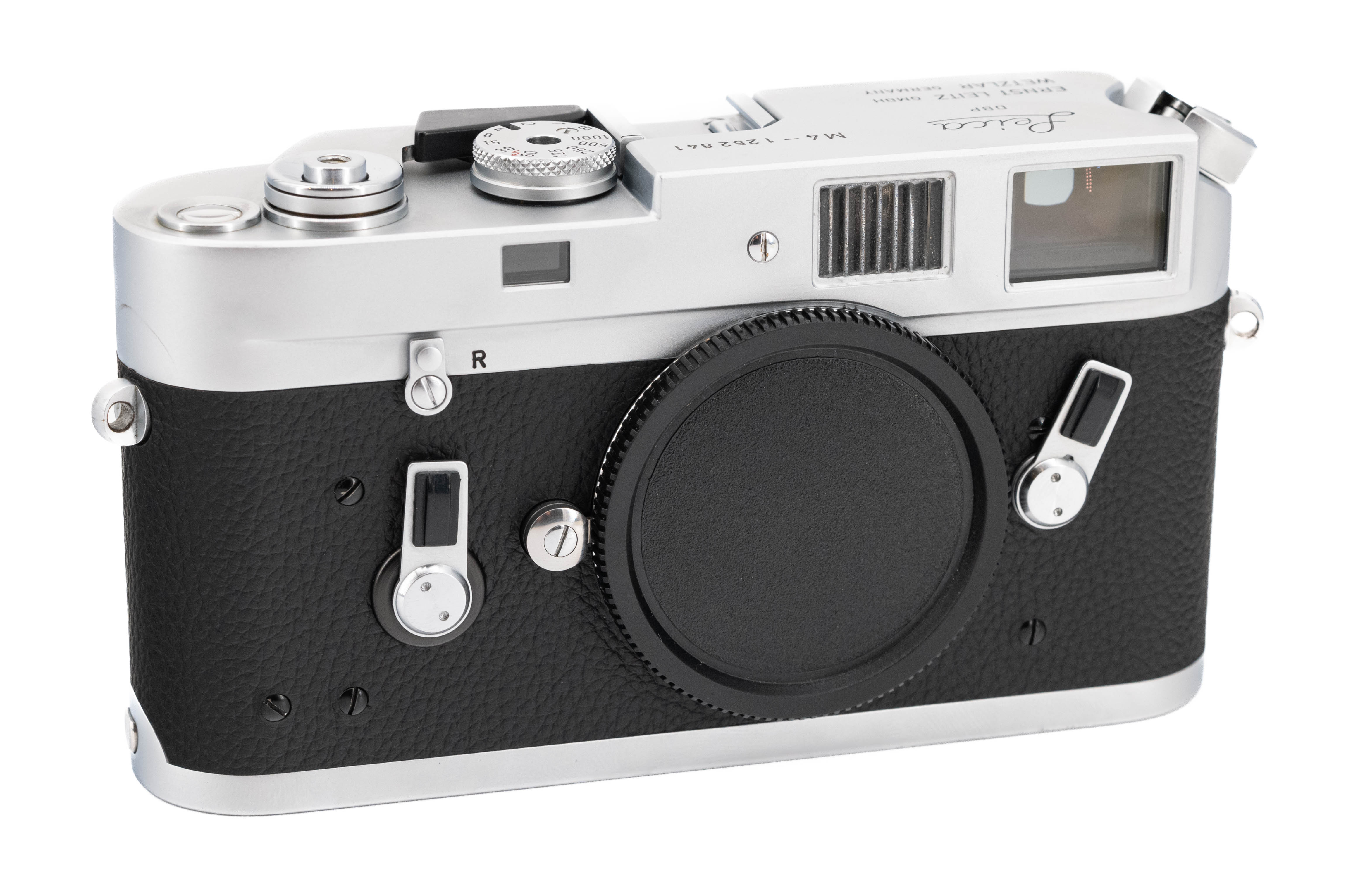 Leica M4 Silver Chrome with M-A Finder Upgrade 10400