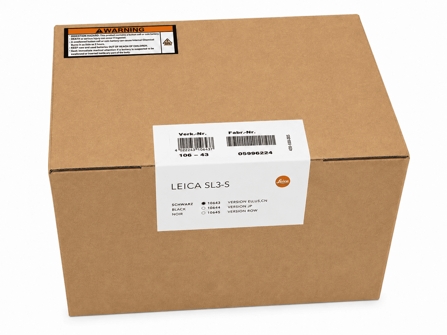 Leica SL3-S - Caja sin abrir (10643)